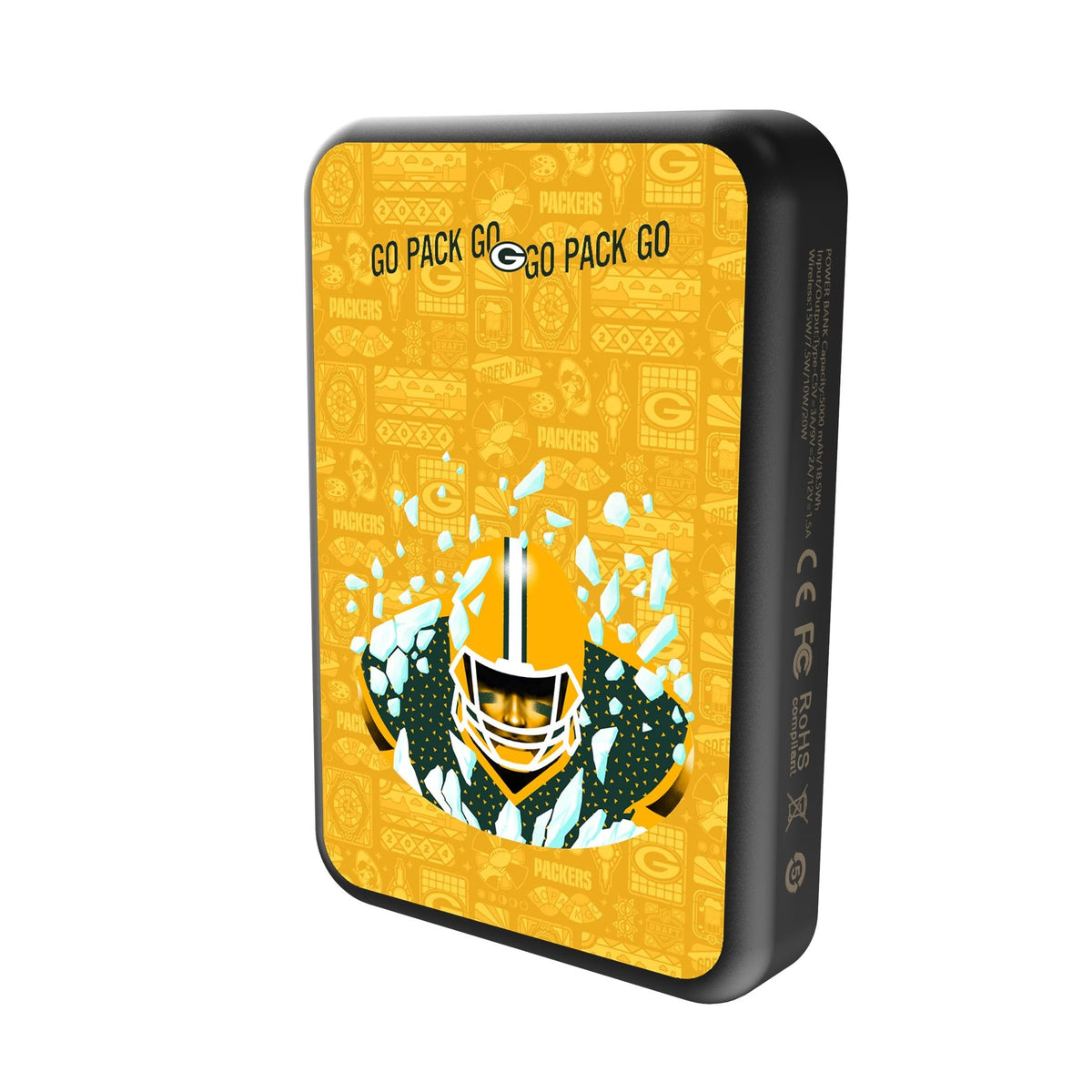 Green Bay Packers 2024 Edition Wireless Mag Power Bank