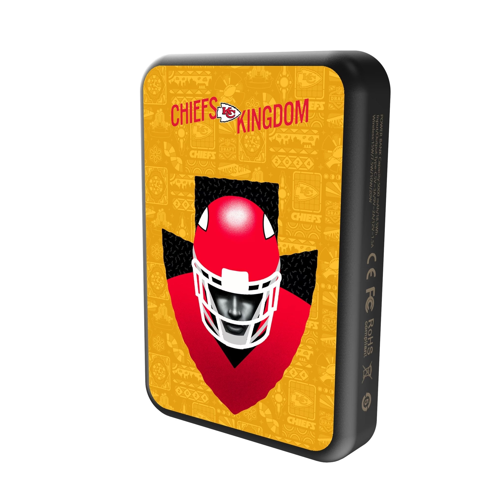Kansas City Chiefs 2024 Edition Wireless Mag Power Bank