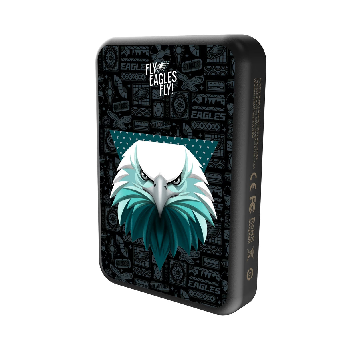 Philadelphia Eagles 2024 Edition Wireless Mag Power Bank 2