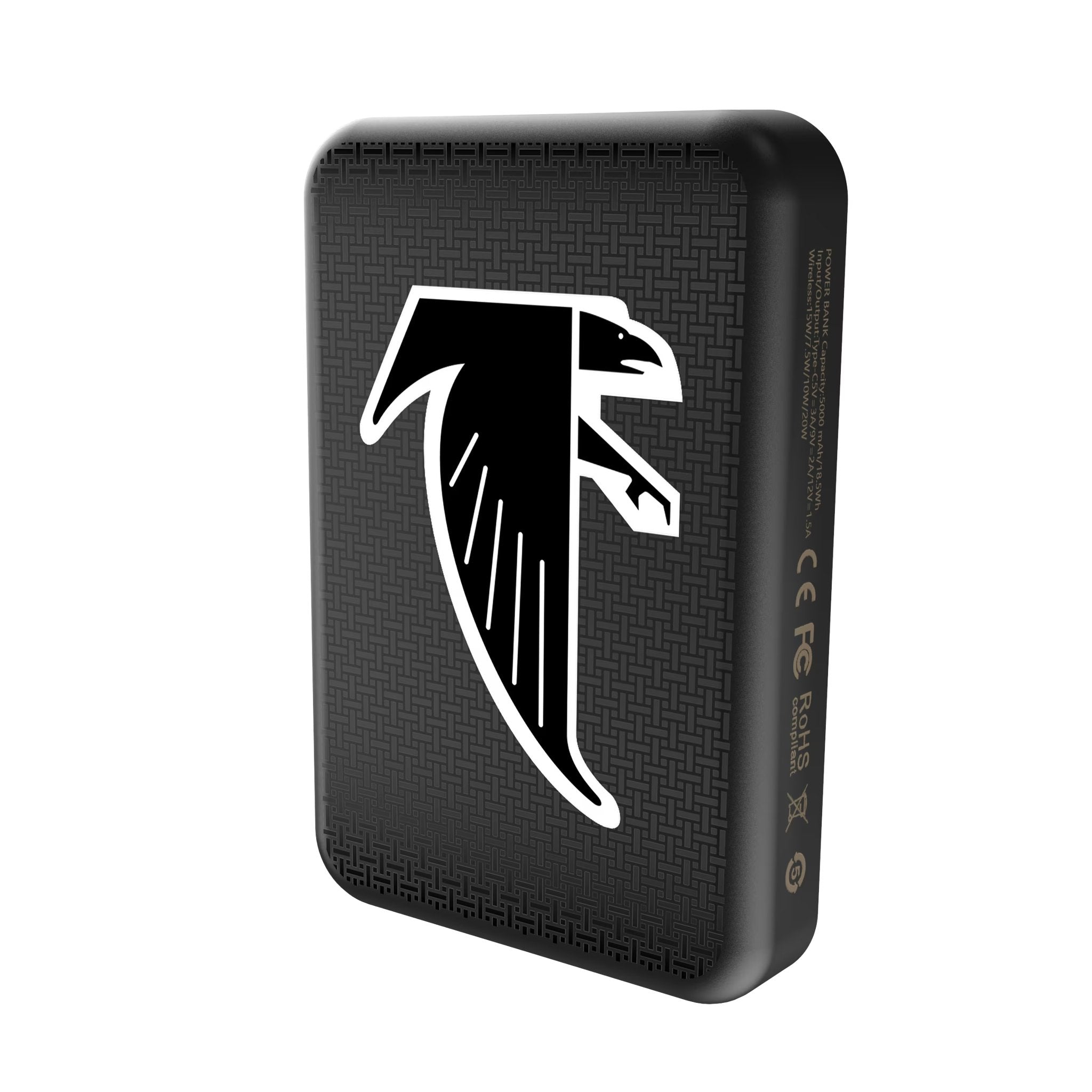 Atlanta Falcons Classic Linen Wireless Mag Power Bank 2