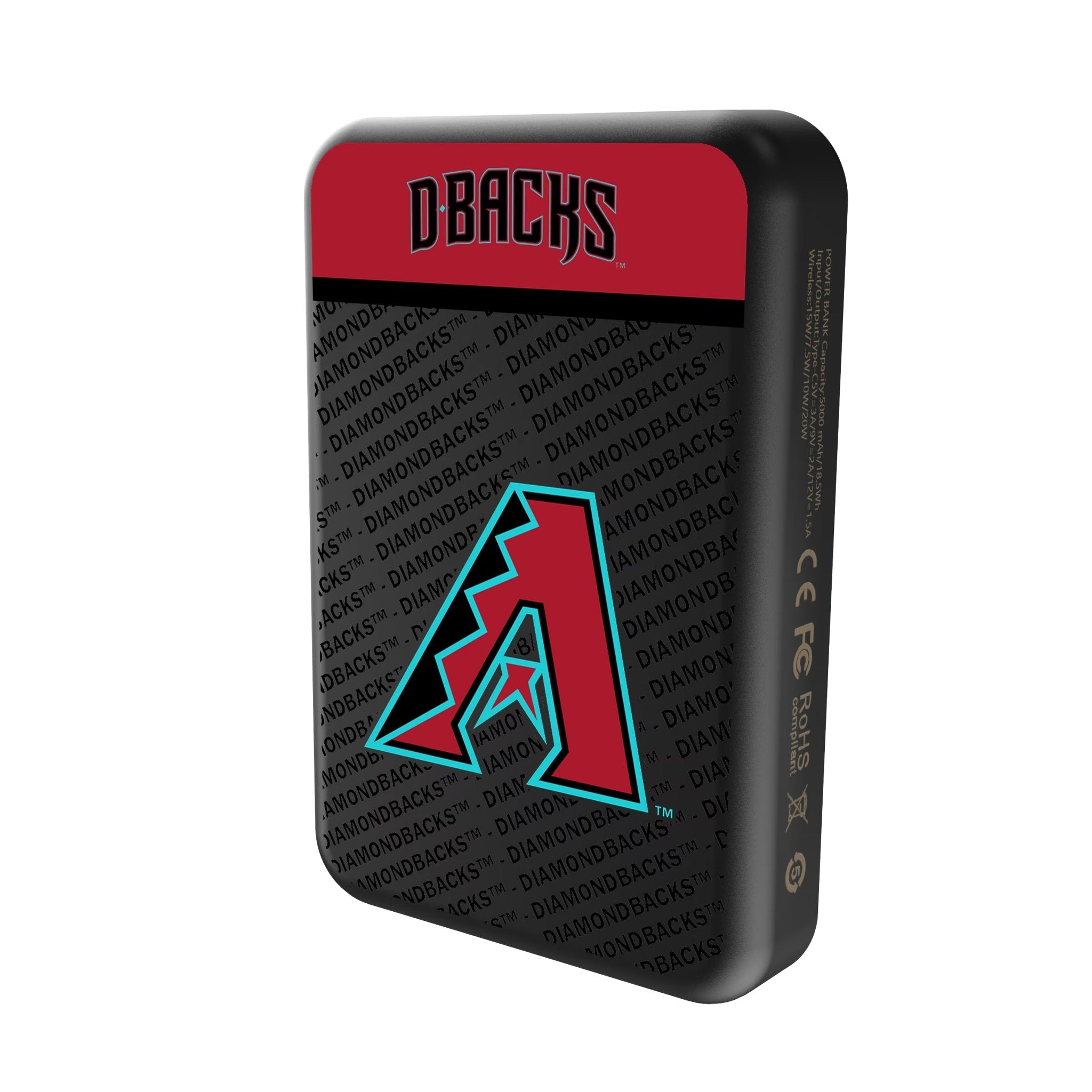 Arizona Diamondbacks Endzone Plus Wireless Mag Power Bank 2
