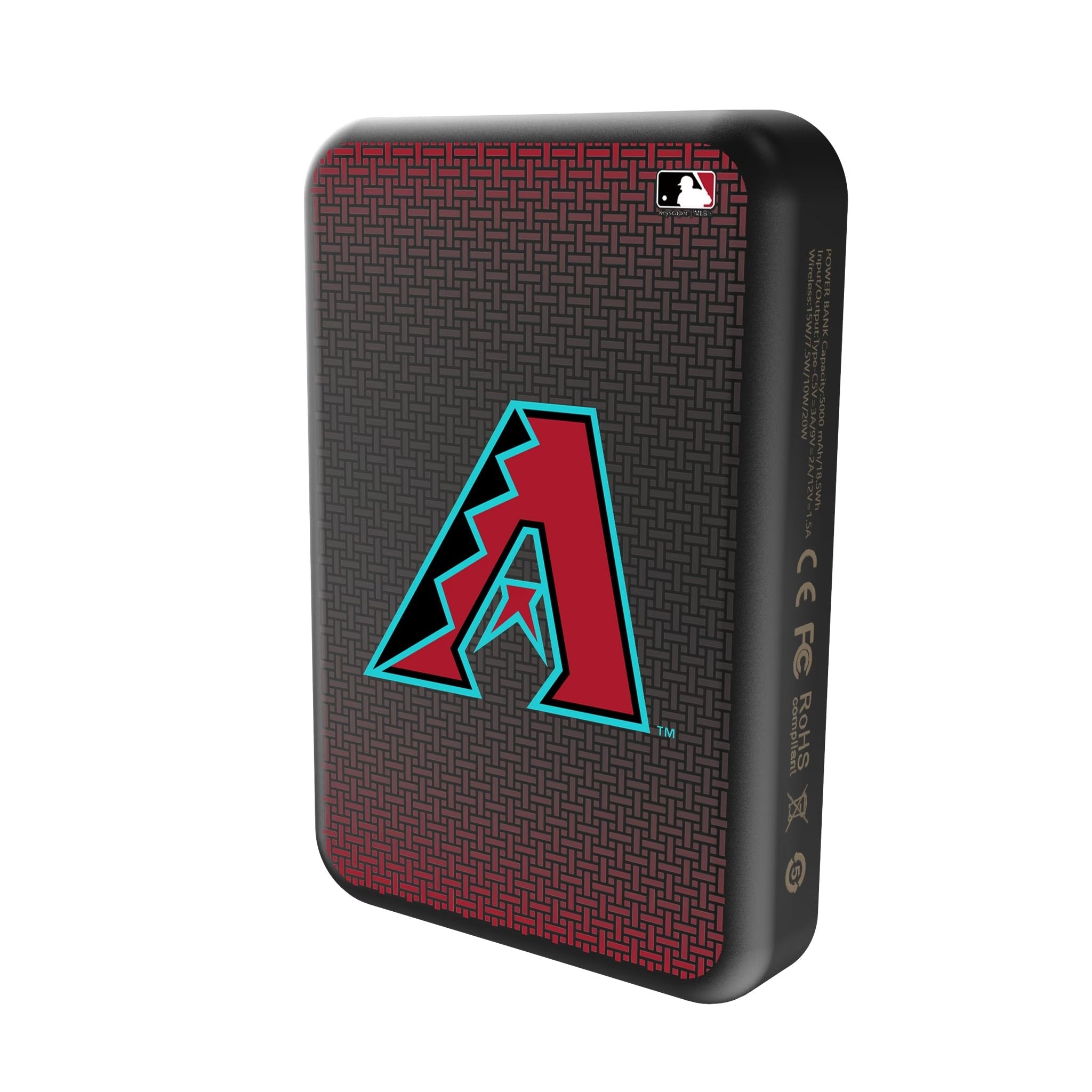 Arizona Diamondbacks Linen Wireless Mag Power Bank
