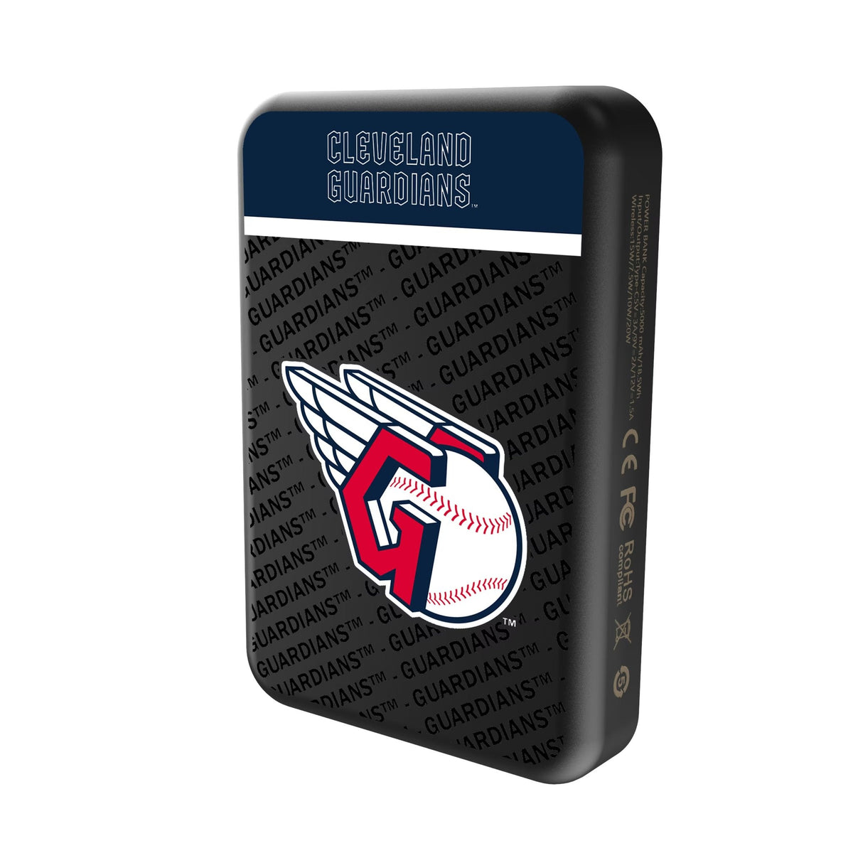 Cleveland Guardians Endzone Plus Wireless Mag Power Bank