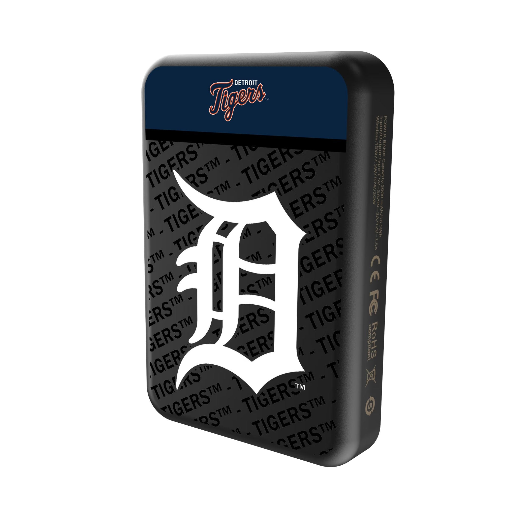 Detroit Tigers Endzone Plus Wireless Mag Power Bank 2