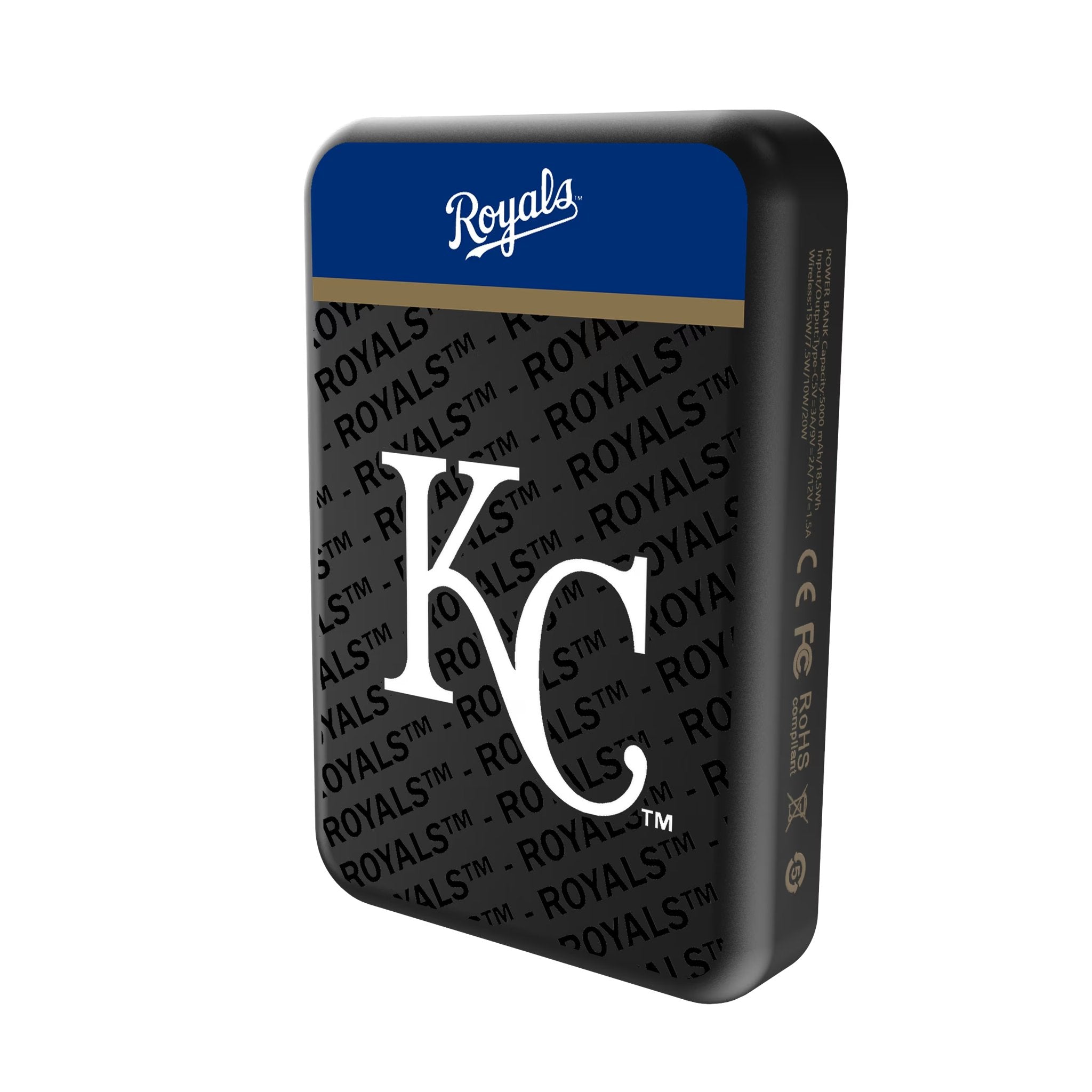 Kansas City Royals Endzone Plus Wireless Mag Power Bank