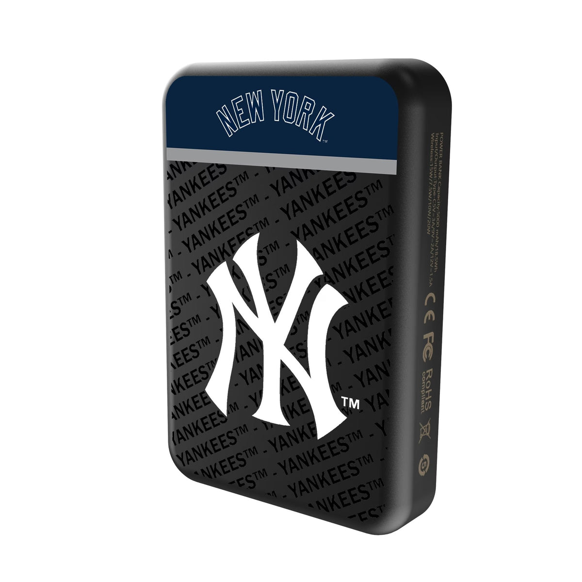 New York Yankees Endzone Plus Wireless Mag Power Bank