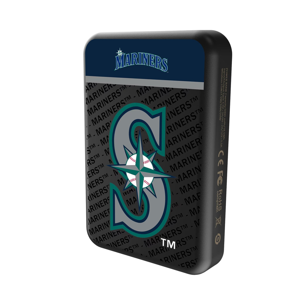 Seattle Mariners Endzone Plus Wireless Mag Power Bank 2