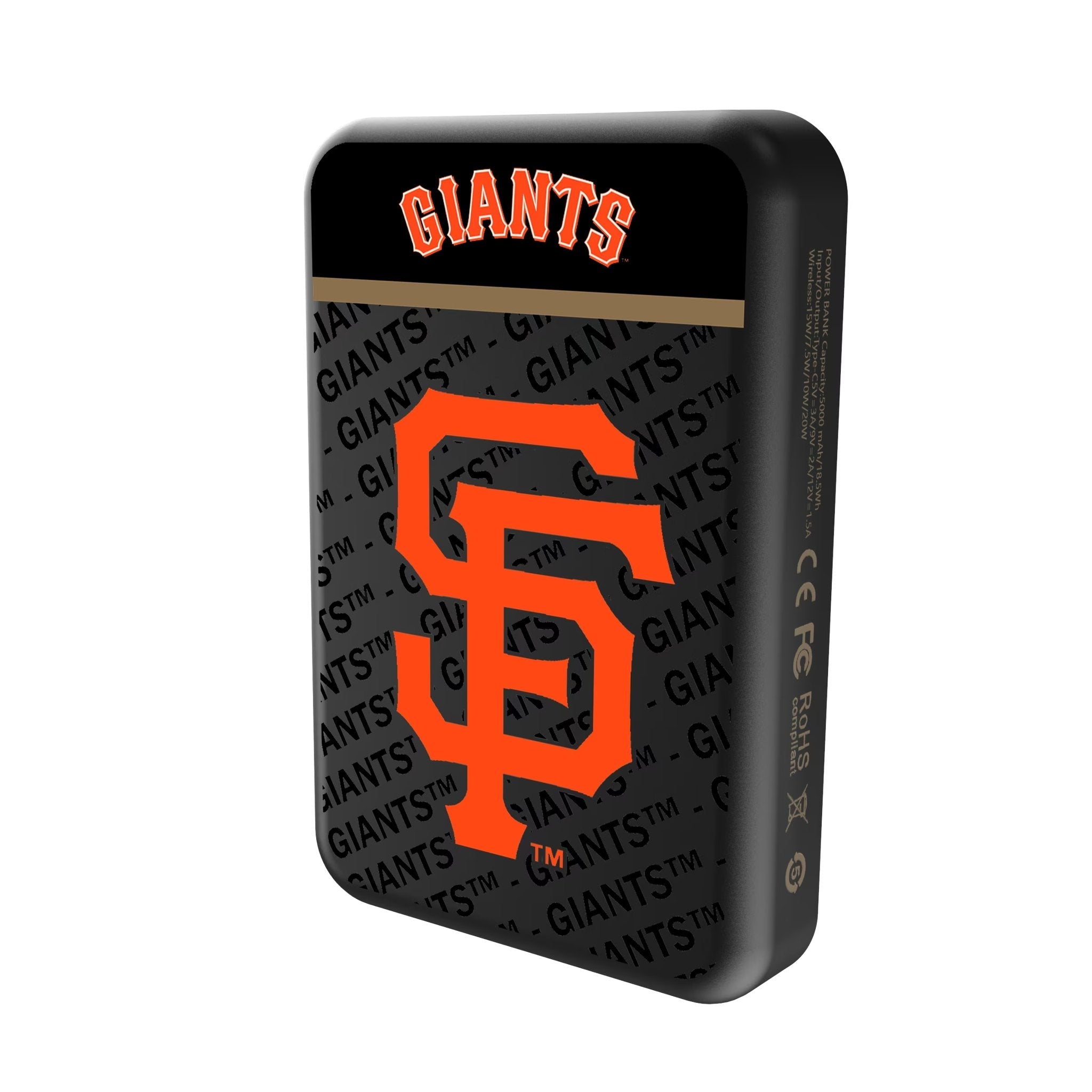 San Francisco Giants Endzone Plus Wireless Mag Power Bank
