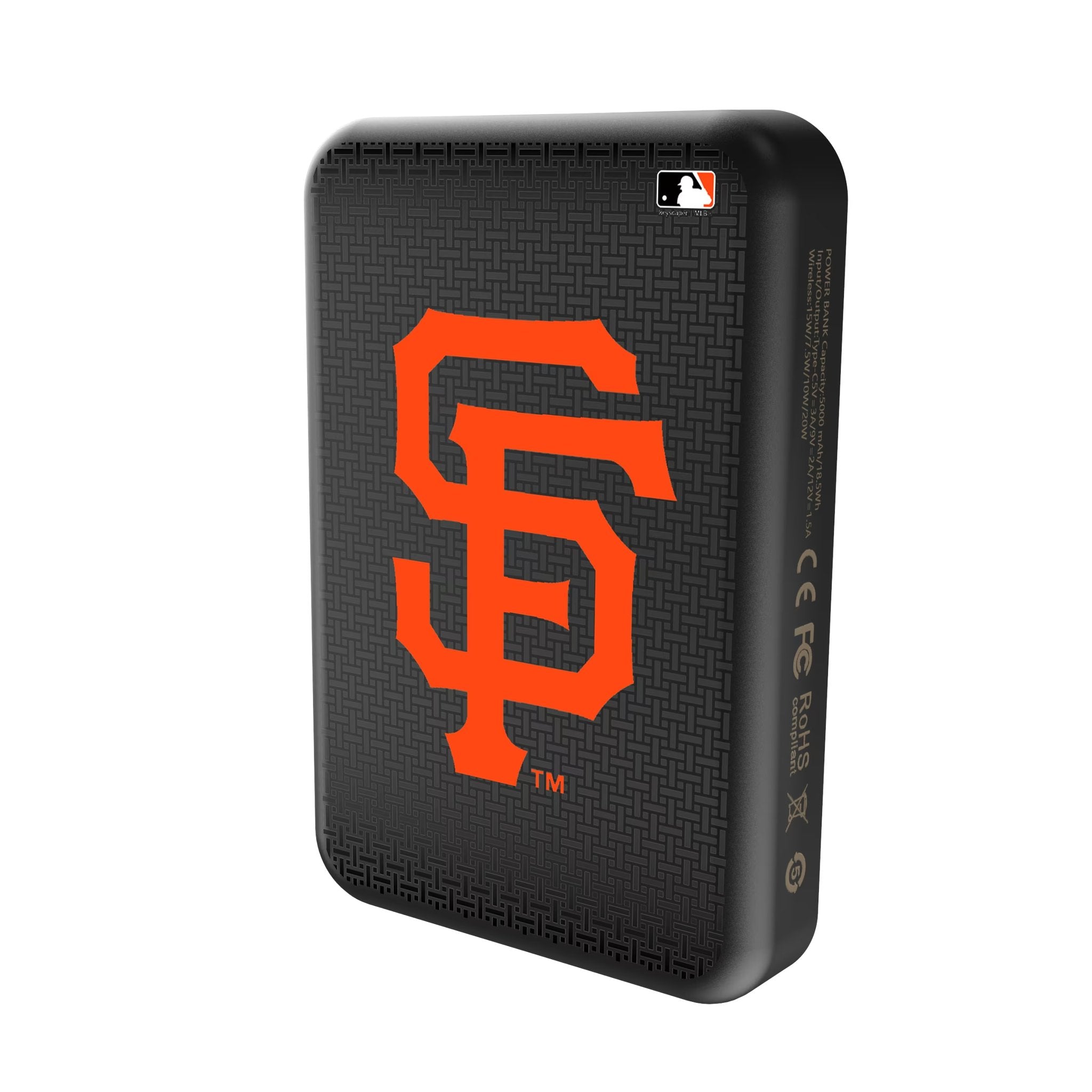 San Francisco Giants Linen Wireless Mag Power Bank