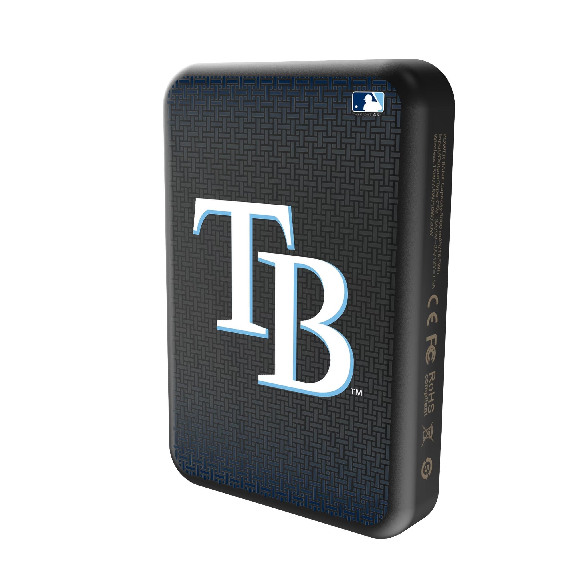 Tampa Bay Rays Linen Wireless Mag Power Bank