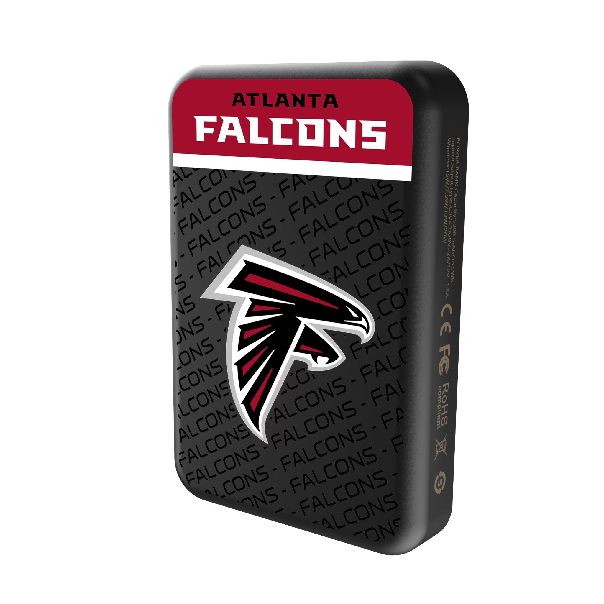 Atlanta Falcons Endzone Plus Wireless Mag Power Bank