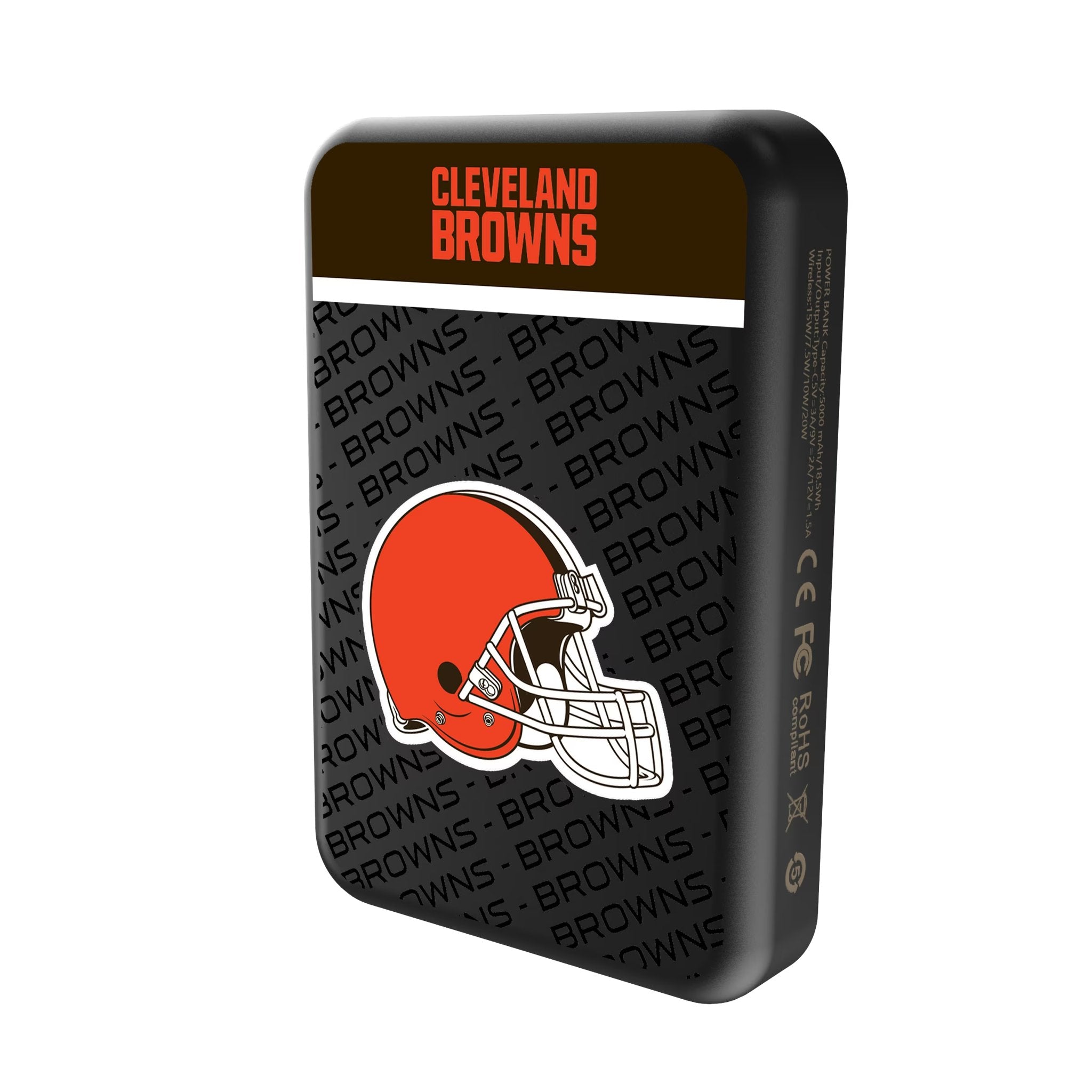 Cleveland Browns Endzone Plus Wireless Mag Power Bank
