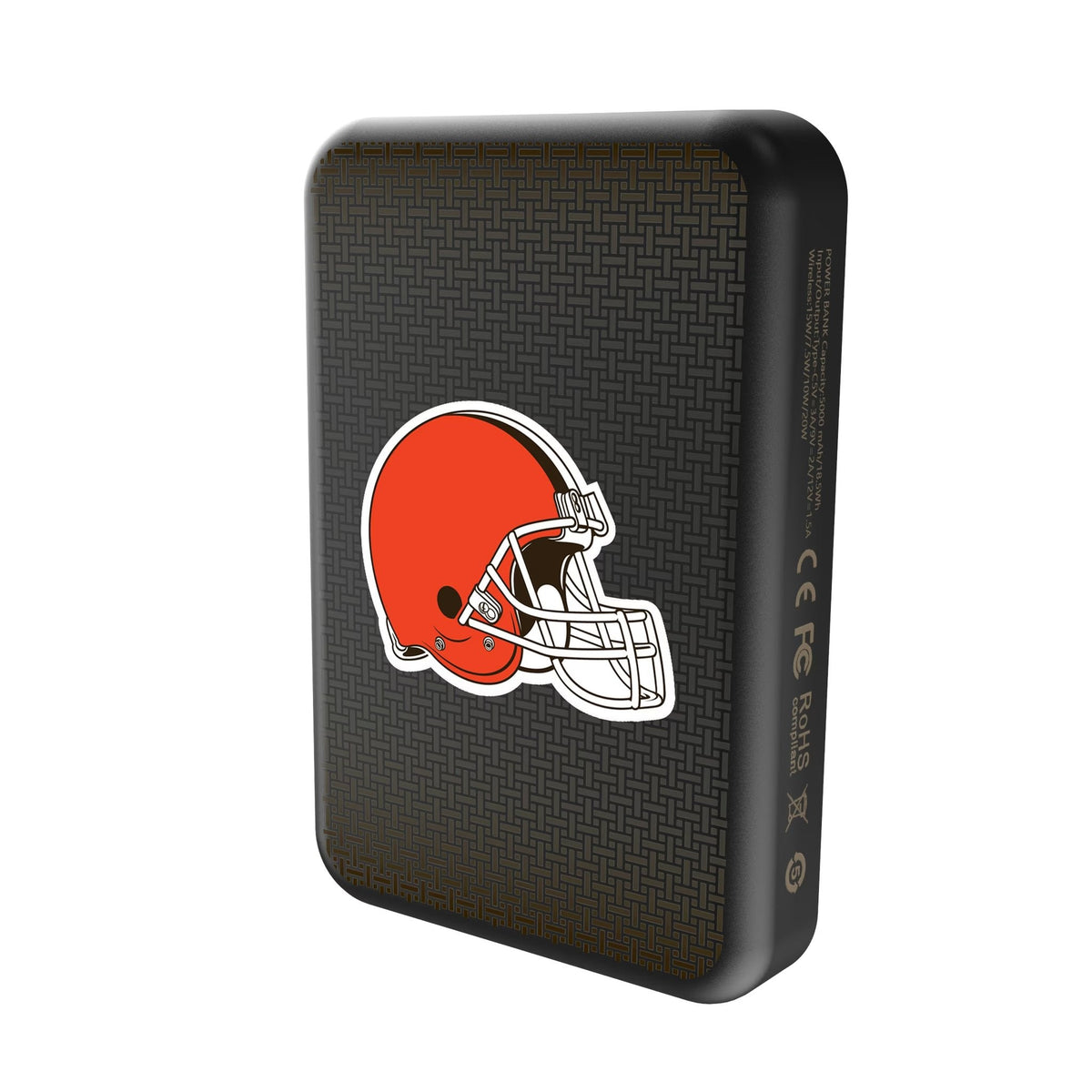 Cleveland Browns Linen Wireless Mag Power Bank