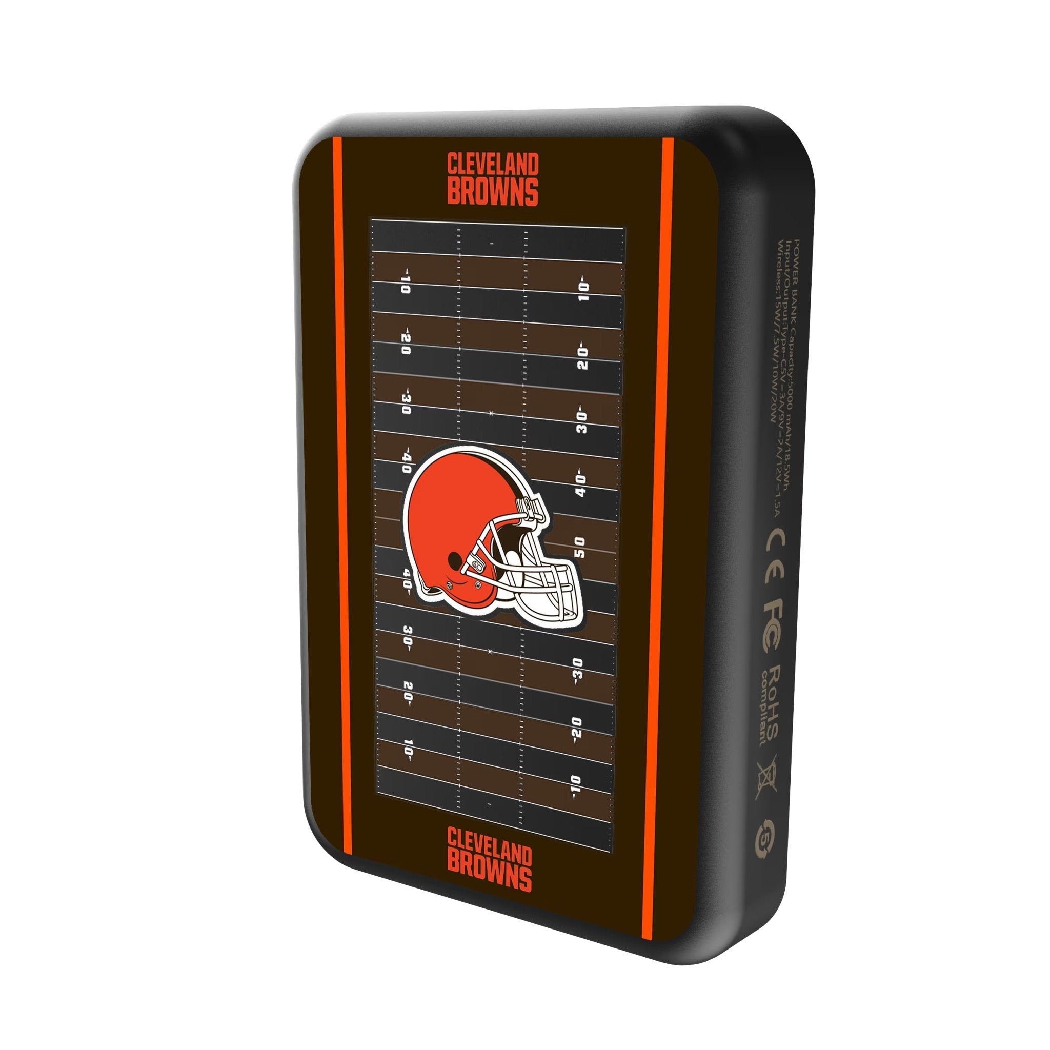 Cleveland Browns Field Wireless Mag Power Bank 2