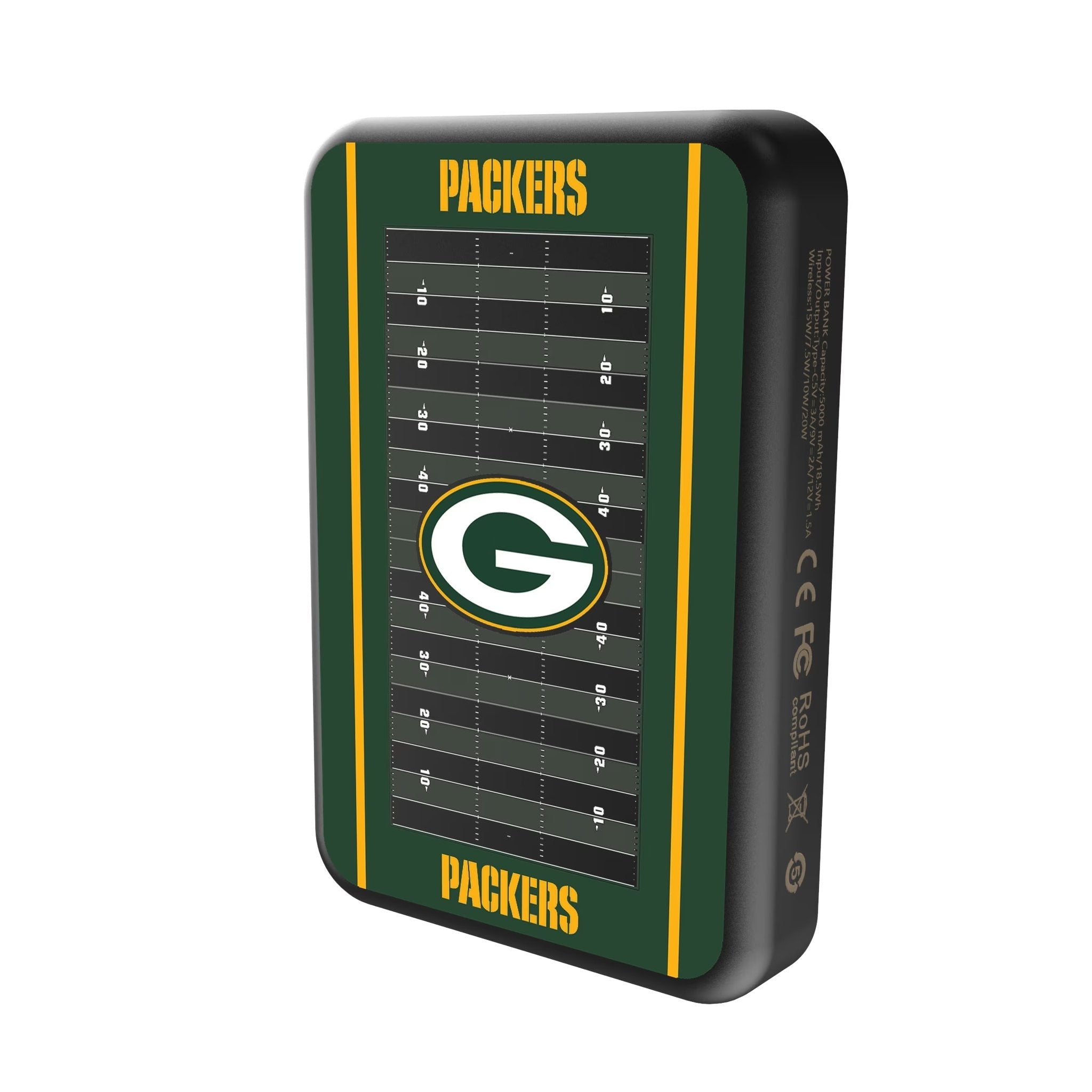 Green Bay Packers Field Wireless Mag Power Bank 2