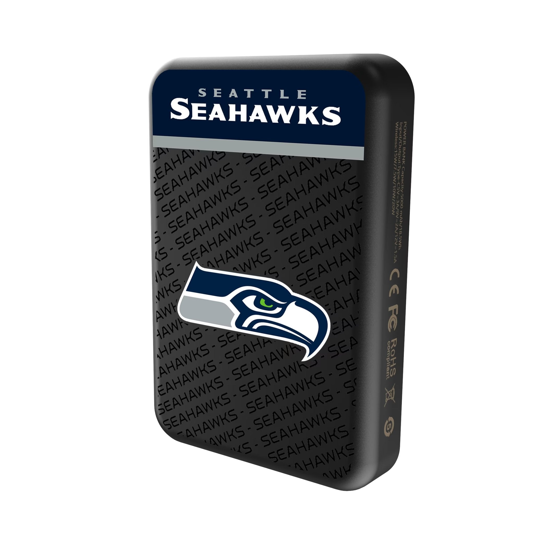 Seattle Seahawks Endzone Plus Wireless Mag Power Bank 2