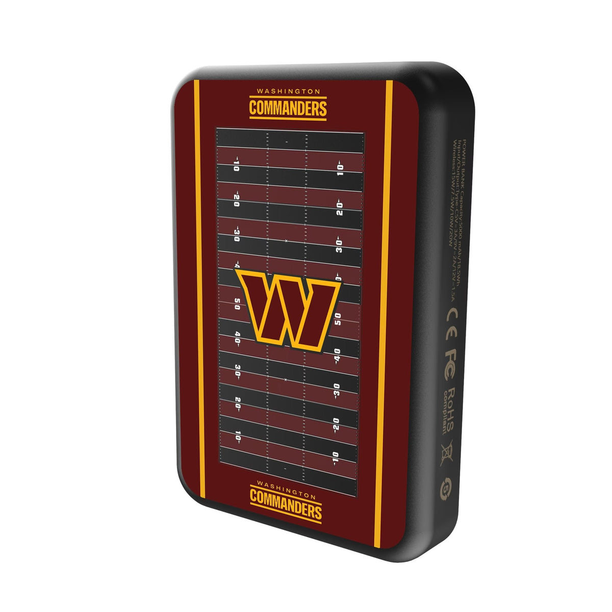 Washington Commanders Field Wireless Mag Power Bank 2
