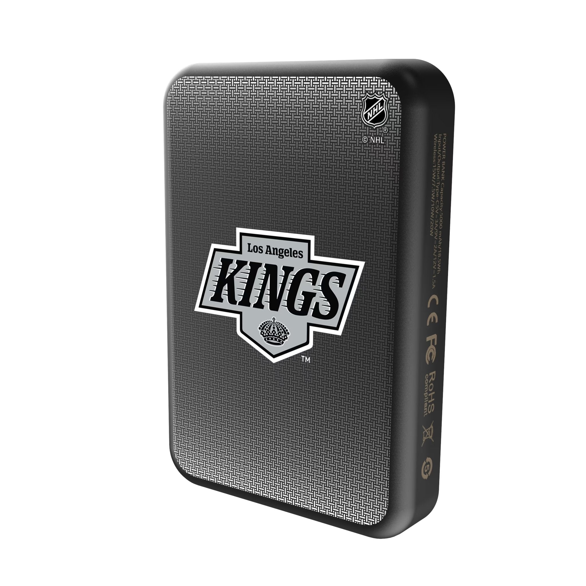 LA Kings Linen Wireless Mag Power Bank
