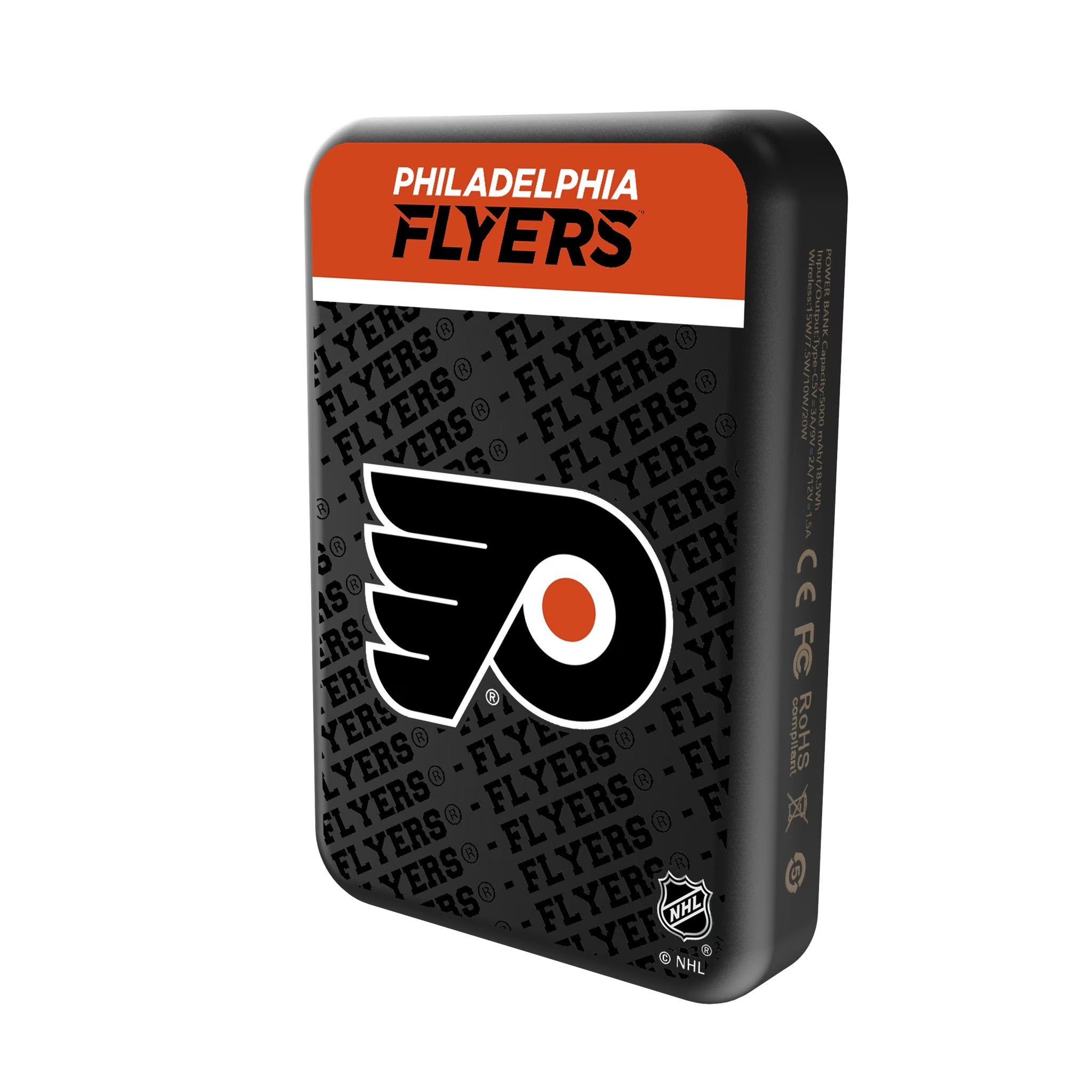 Philadelphia Flyers Endzone Plus Wireless Mag Power Bank