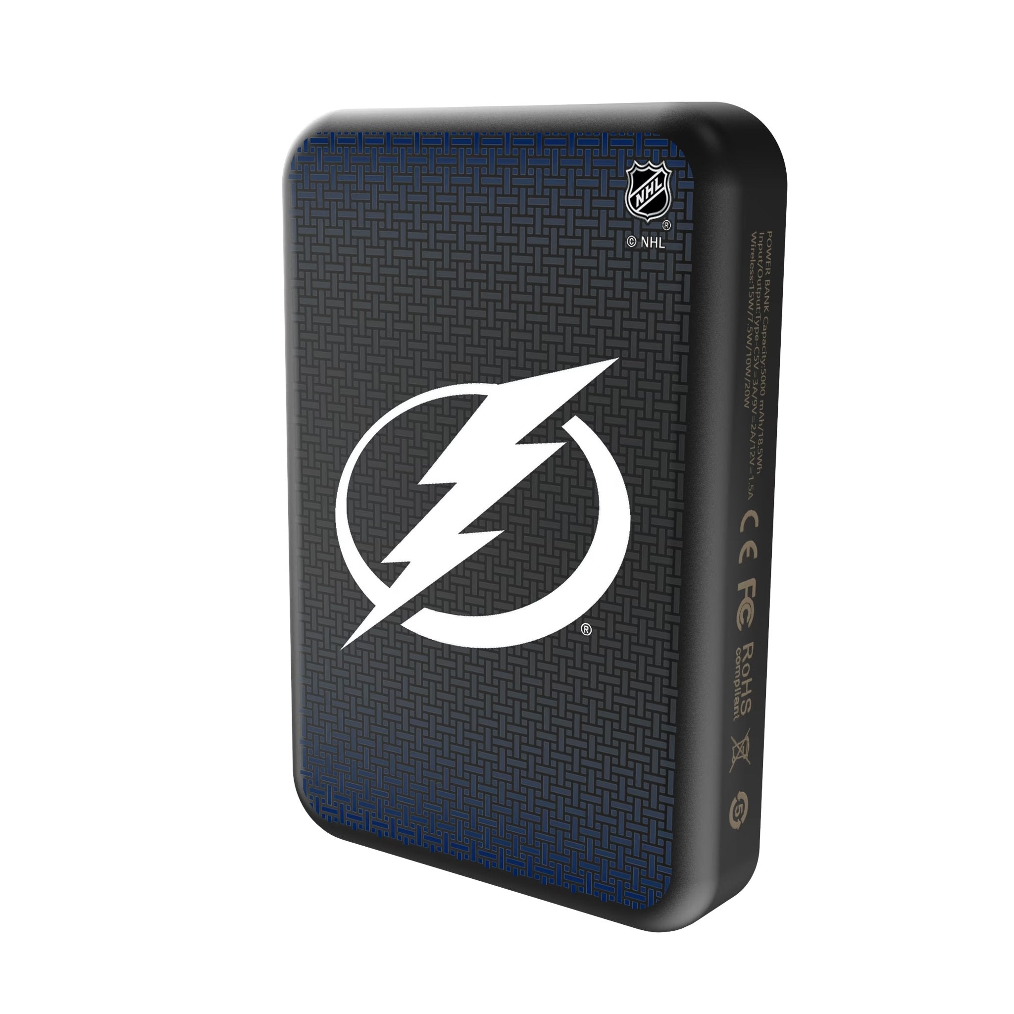 Tampa Bay Lightning Linen Wireless Mag Power Bank