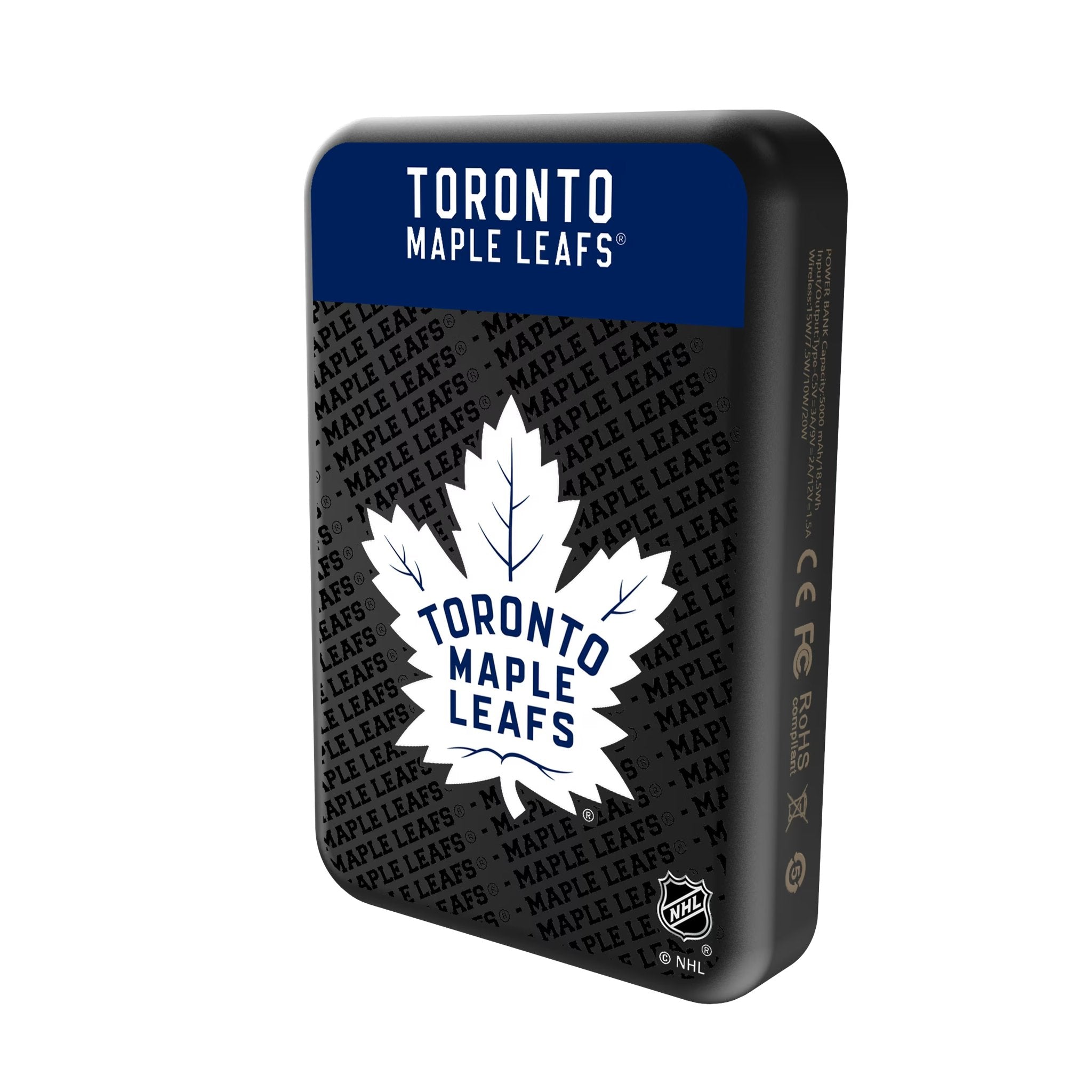 Toronto Maple Leafs Endzone Plus Wireless Mag Power Bank