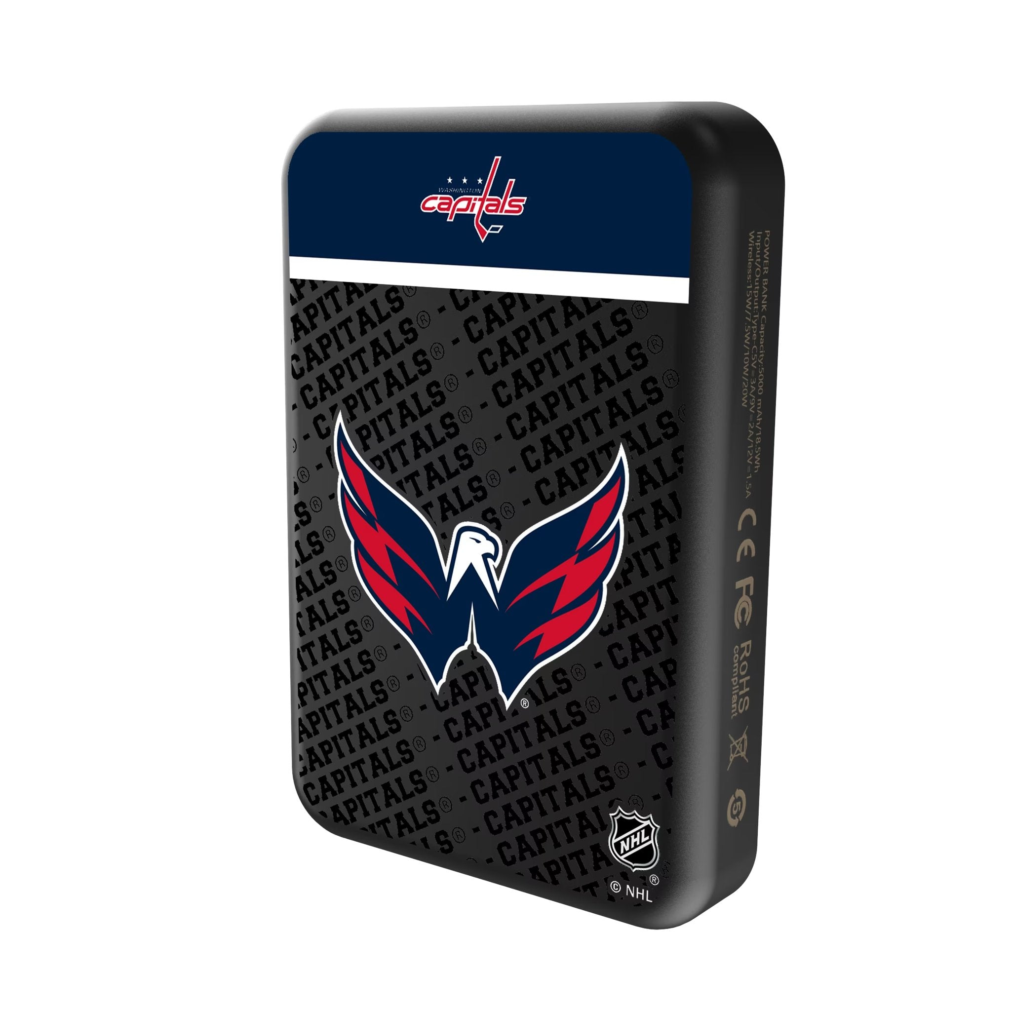 Washington Capitals Endzone Plus Wireless Mag Power Bank