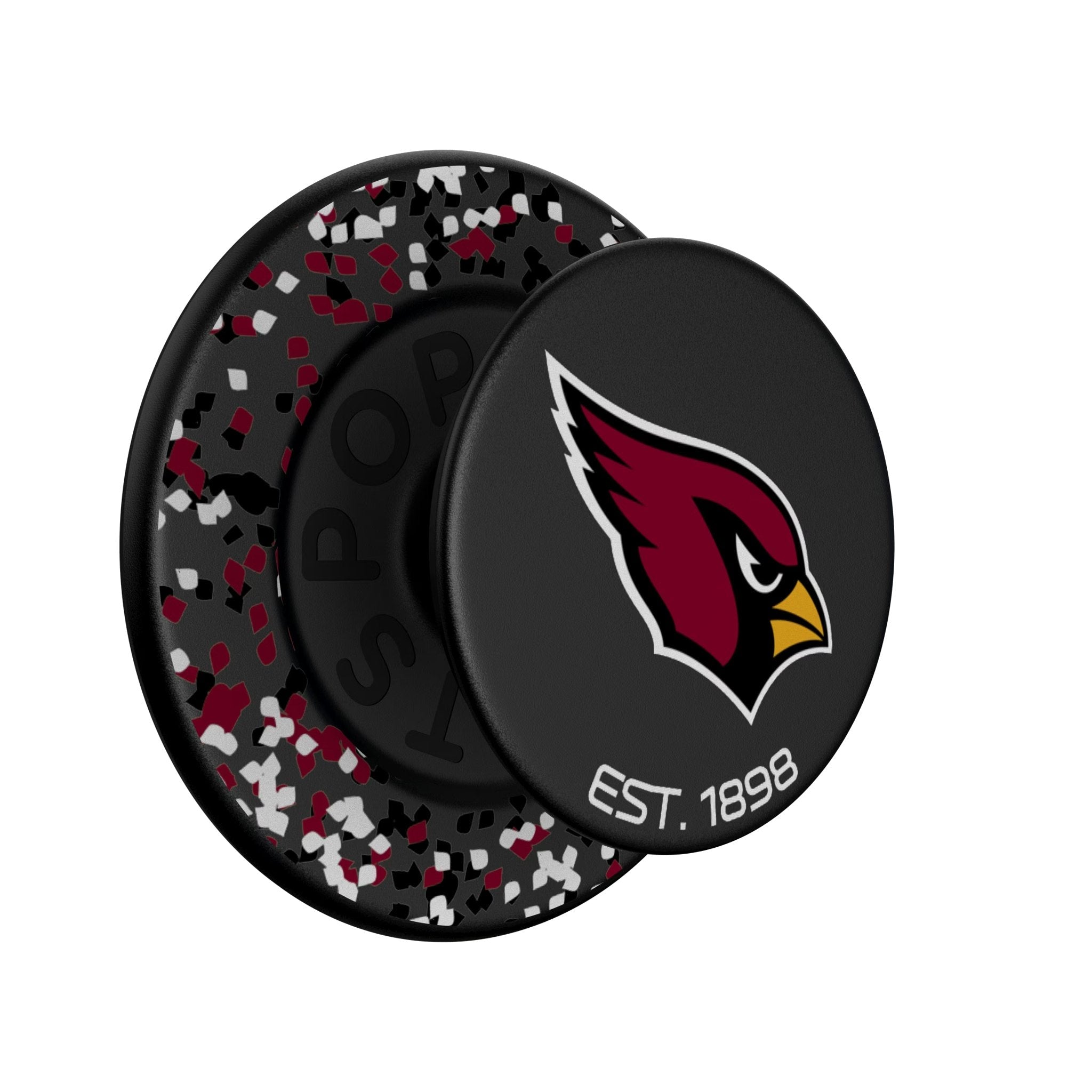 Arizona Cardinals Confetti PopSockets Magnetic Phone Grip and Stand