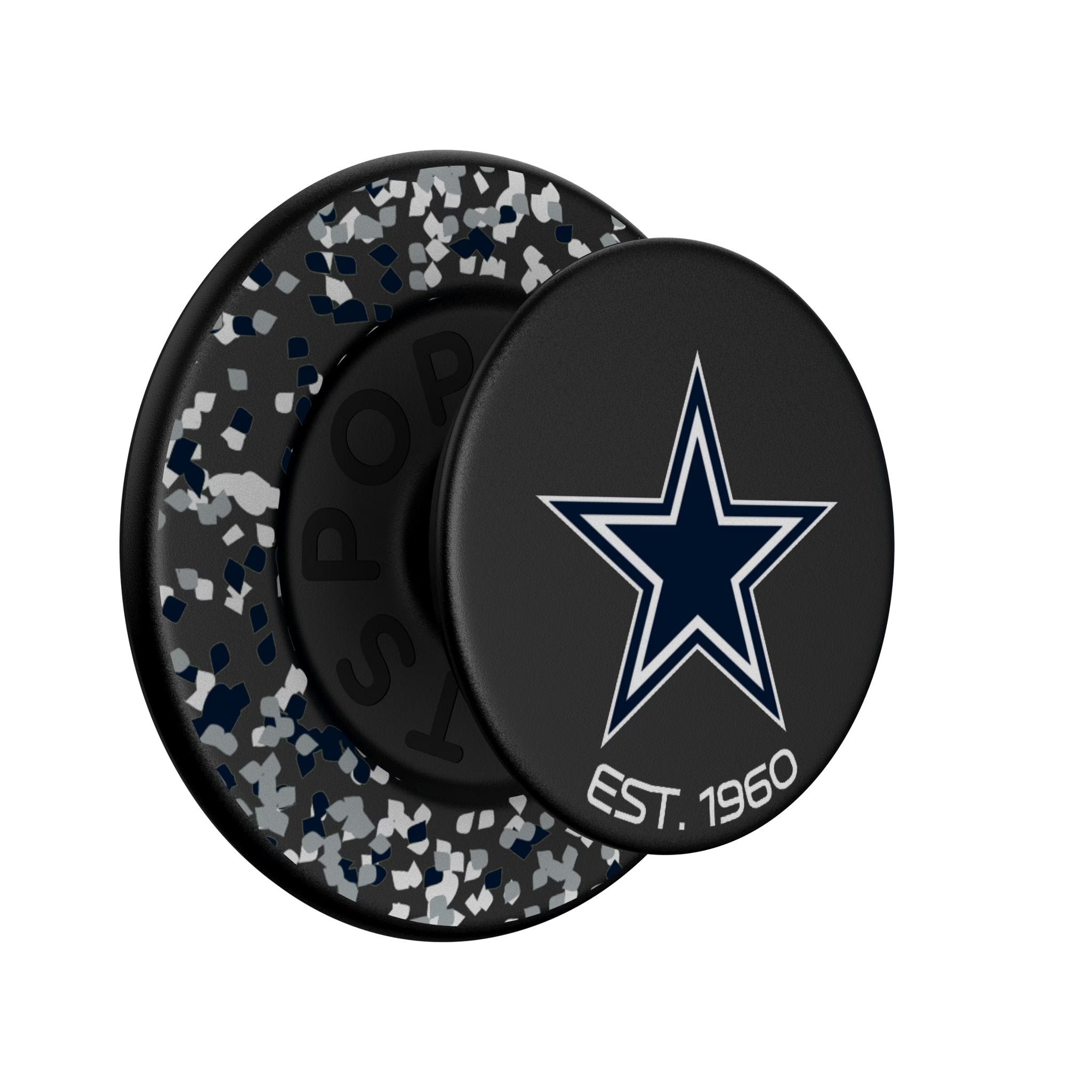 Dallas Cowboys Confetti PopSockets Magnetic Phone Grip and Stand