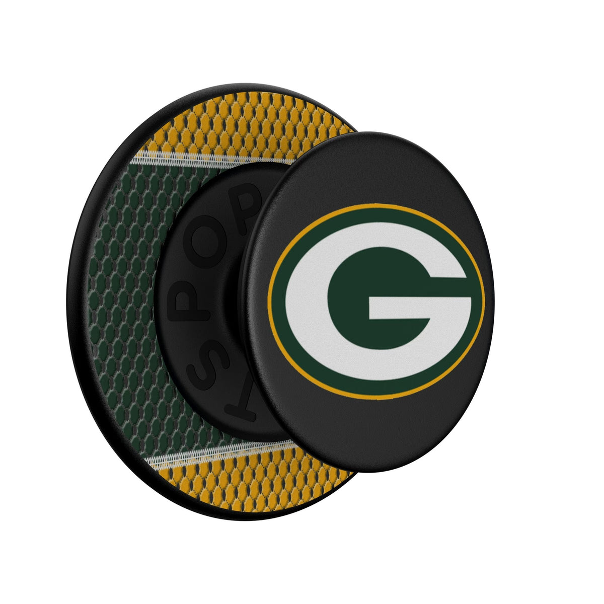 Green Bay Packers Mesh PopSockets Magnetic Phone Grip and Stand