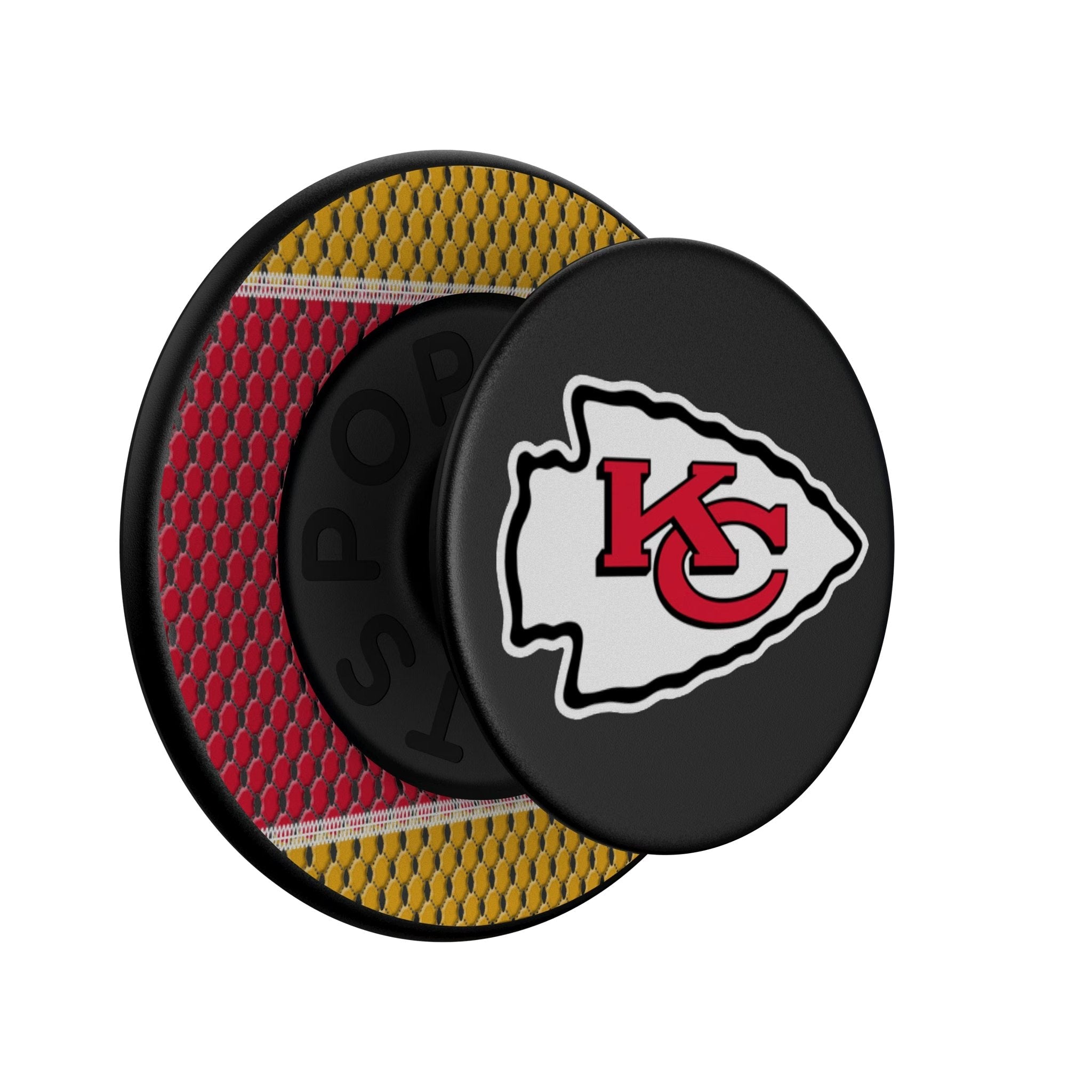 Kansas City Chiefs Mesh PopSockets Magnetic Phone Grip and Stand 2