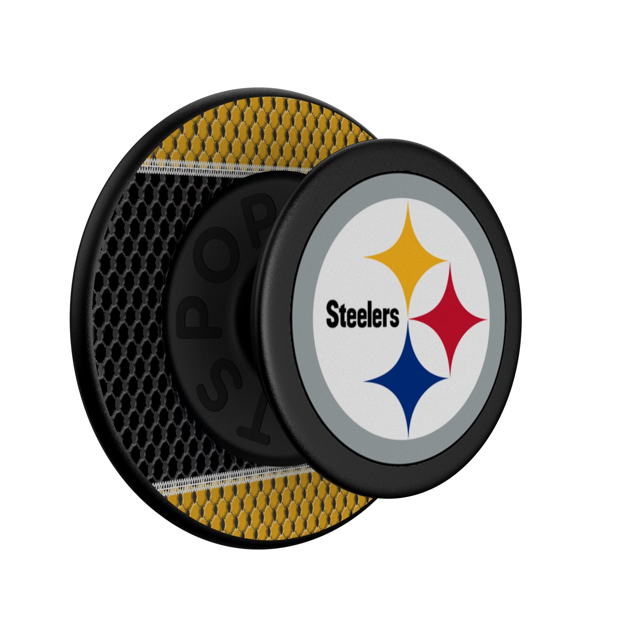 Pittsburgh Steelers Mesh PopSockets Magnetic Phone Grip and Stand 2