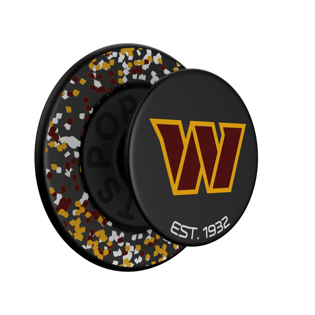 Washington Commanders Confetti PopSockets Magnetic Phone Grip and Stand