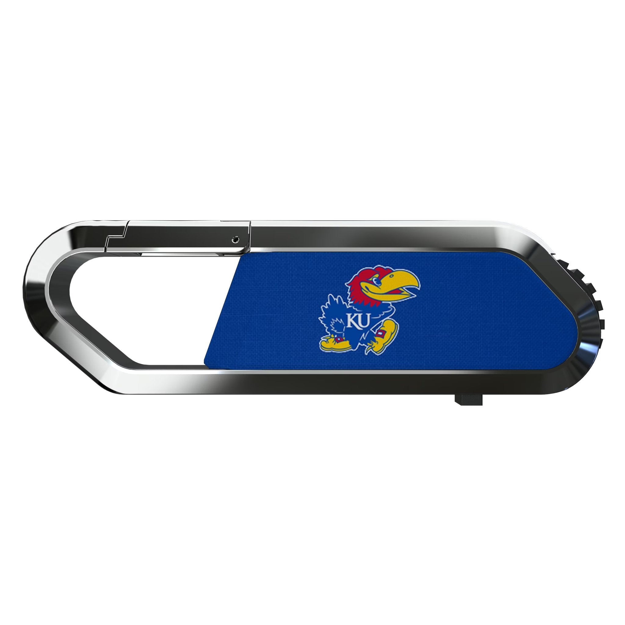 University of Kansas Jayhawks Solid USB 64GB Clip Style Flash Drive