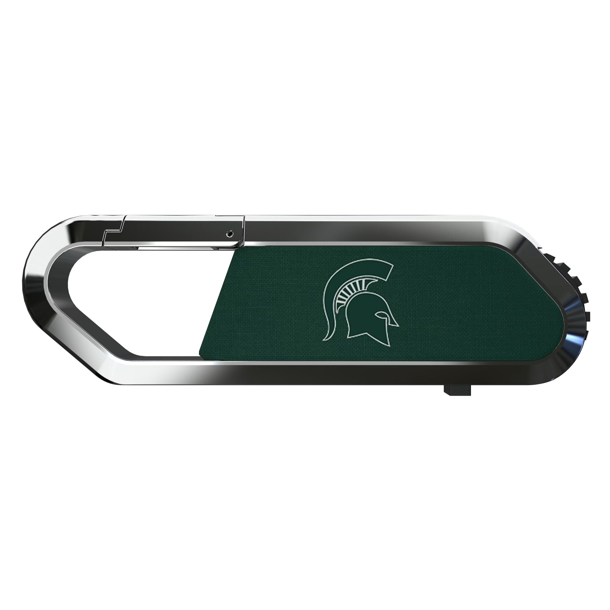 Michigan State University Spartans Solid USB 64GB Clip Style Flash Drive
