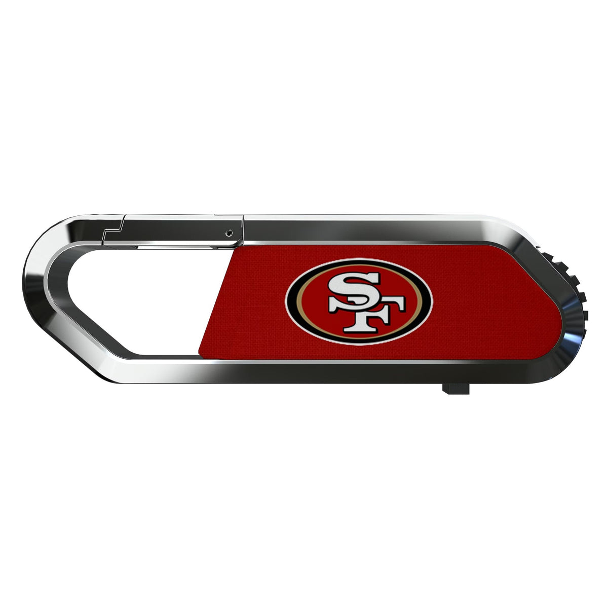 San Francisco 49ers Solid USB 64GB Clip Style Flash Drive