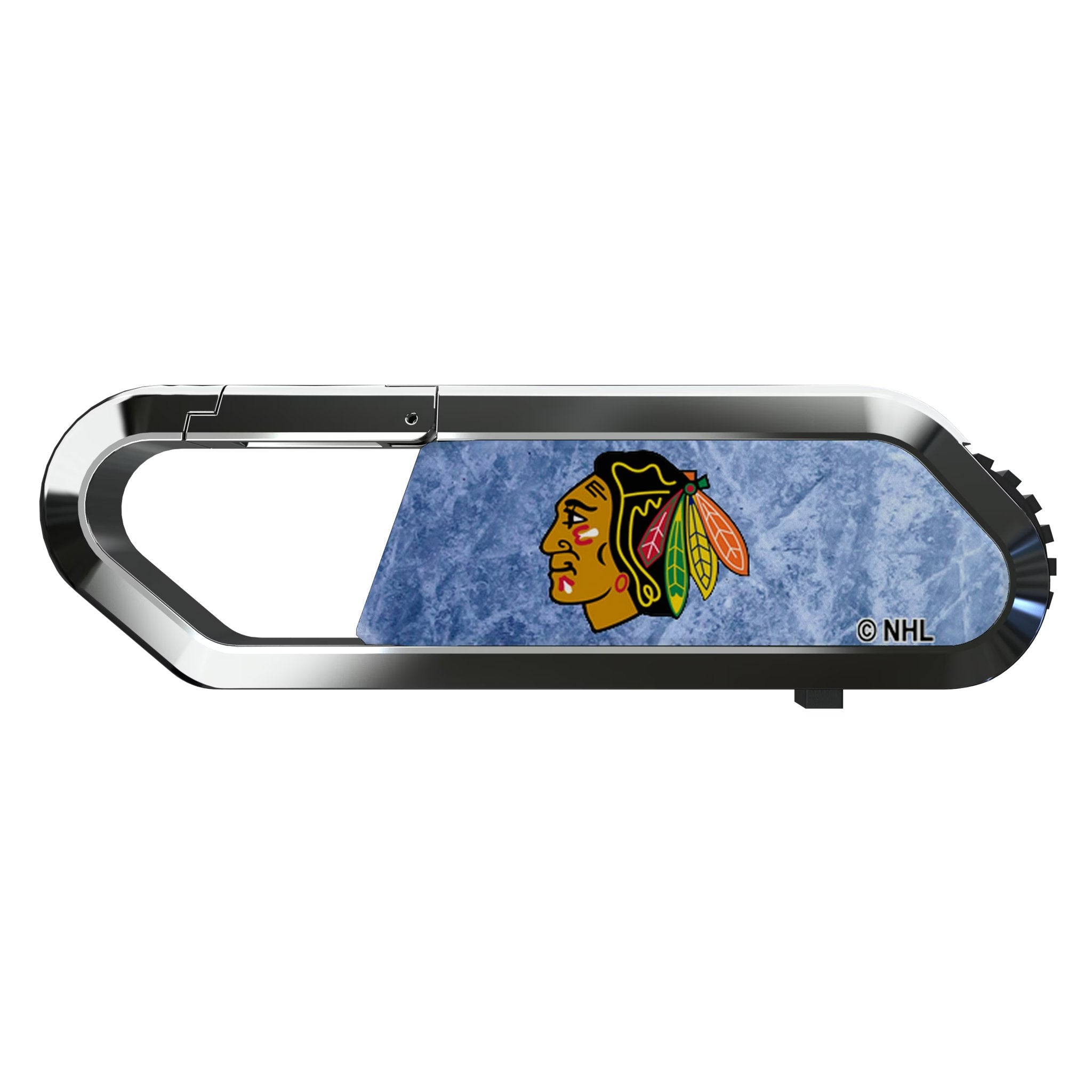 Chicago Blackhawks Ice Flood USB 64GB Clip Style Flash Drive