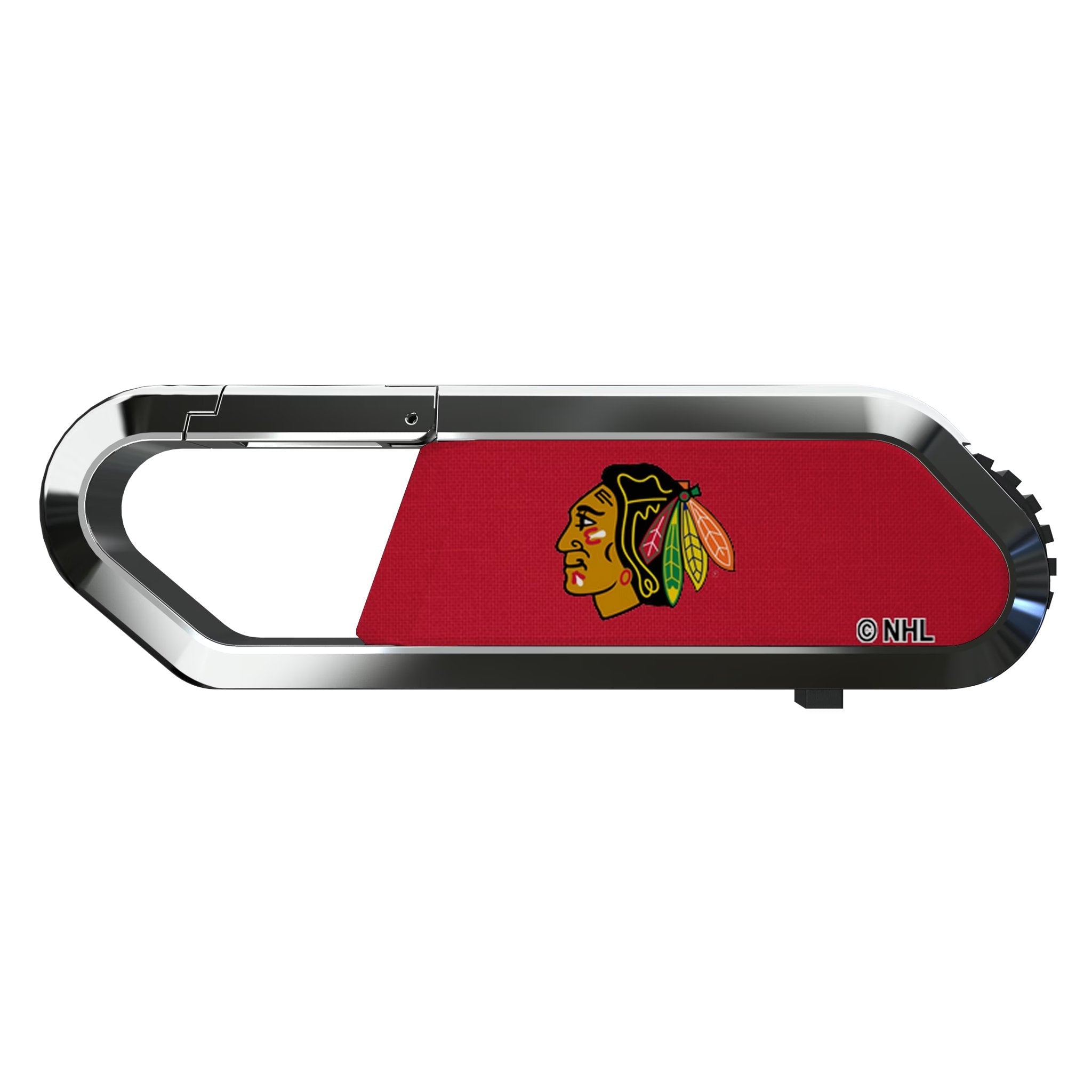 Chicago Blackhawks Solid USB 64GB Clip Style Flash Drive