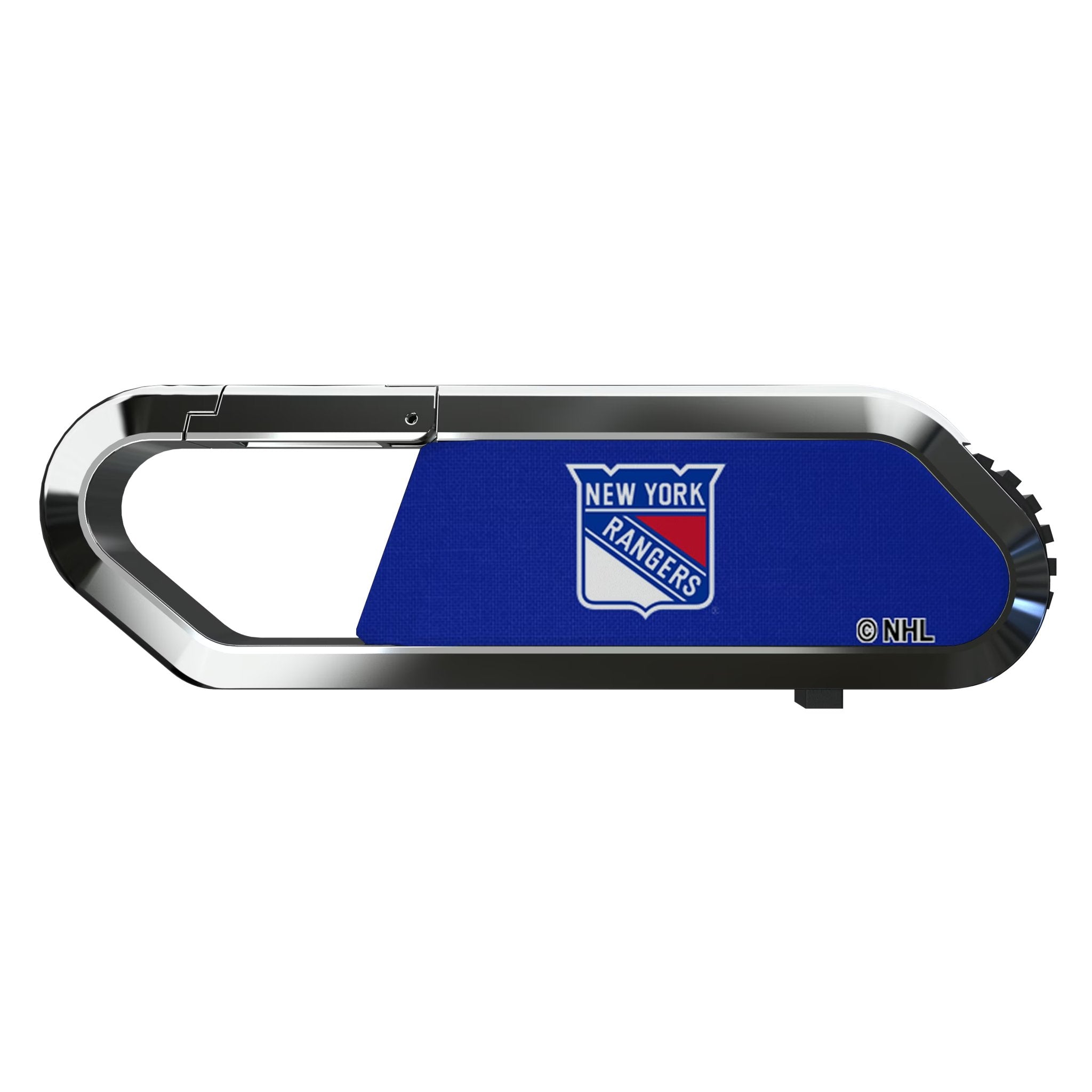 New York Rangers Solid USB 64GB Clip Style Flash Drive