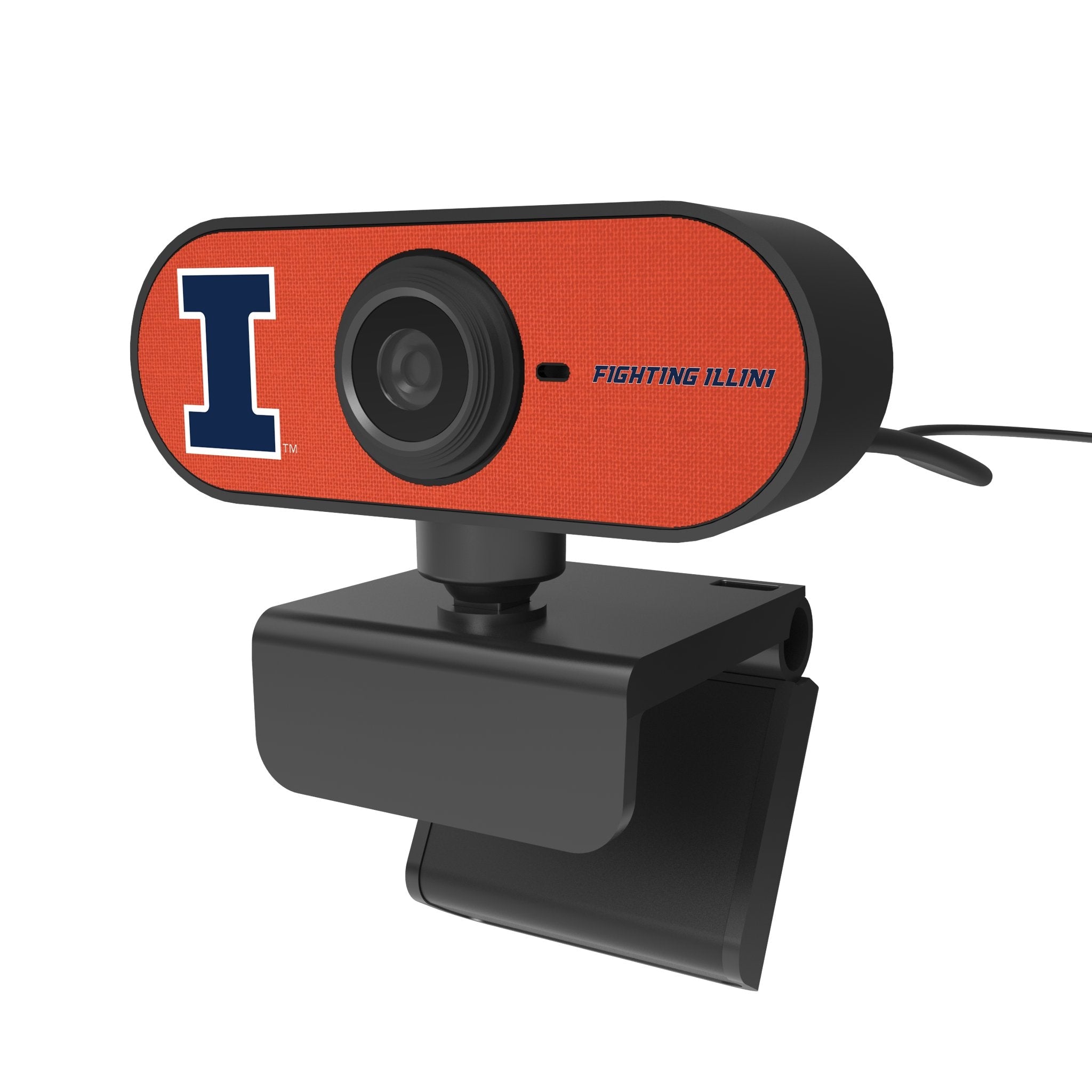University of Illinois Fighting Illini Solid Webcam