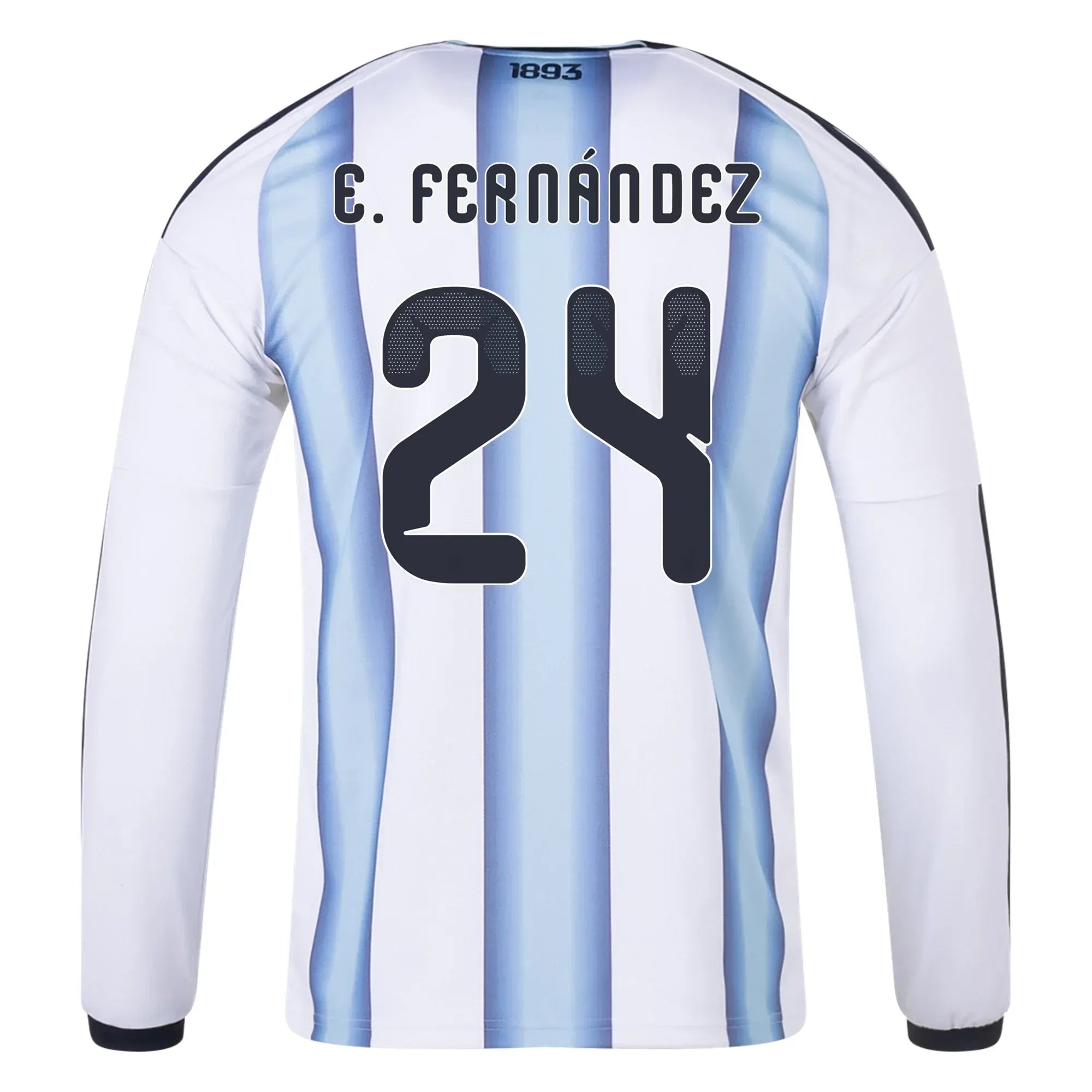 adidas 2026 Argentina Men's Authentic Home Long-Sleeve Soccer Jersey 15