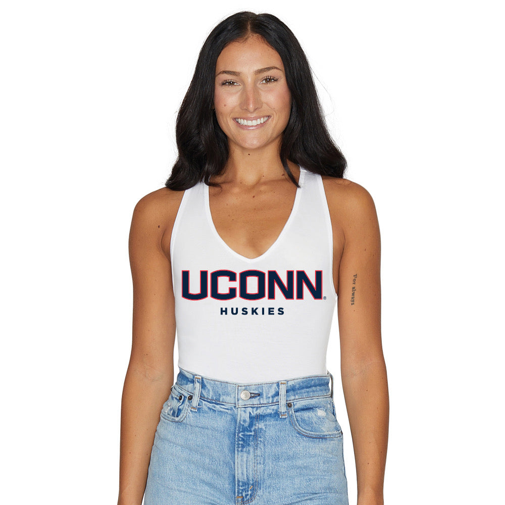 UConn White Bodysuit | lojobands