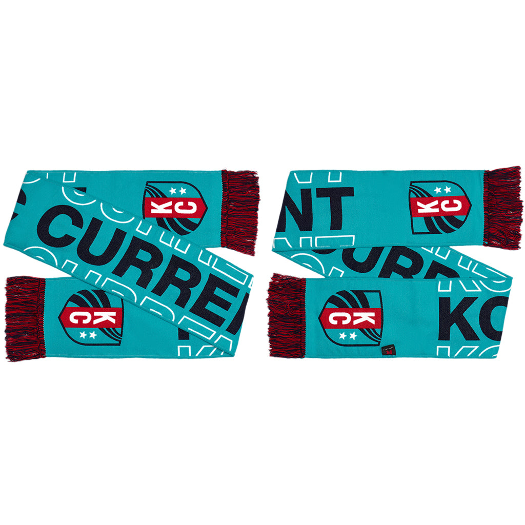 KANSAS CITY CURRENT SCARF- Cutout (HD Woven) 2