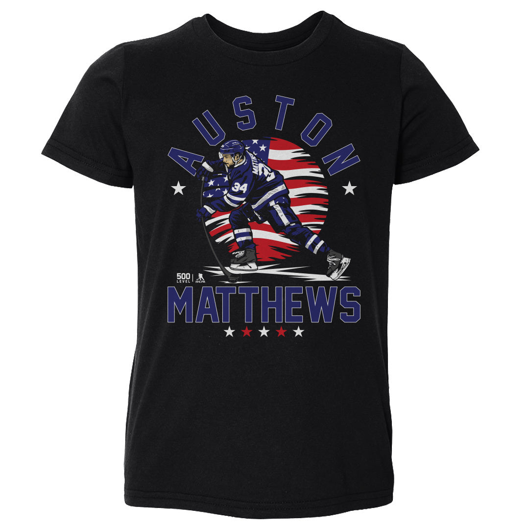 Auston Matthews Toronto USA Flag
