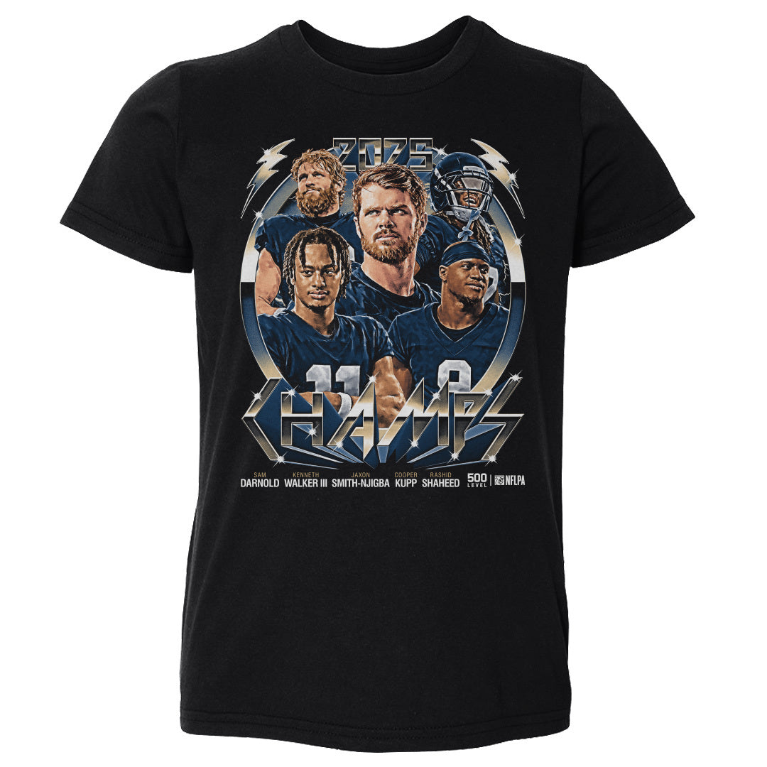 Seattle Football 2025 Champs Vintage 2