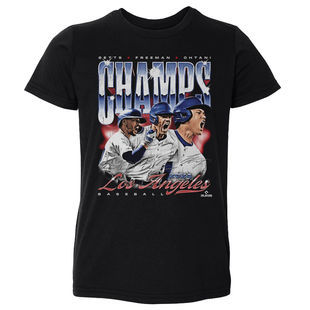 Los Angeles Baseball 2024 Champs Trio Vintage