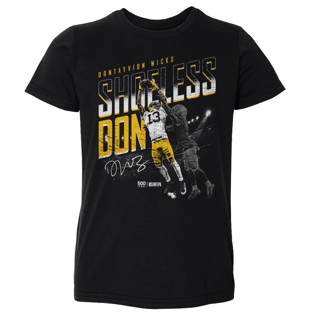 Dontayvion Wicks Green Bay Shoeless Catch