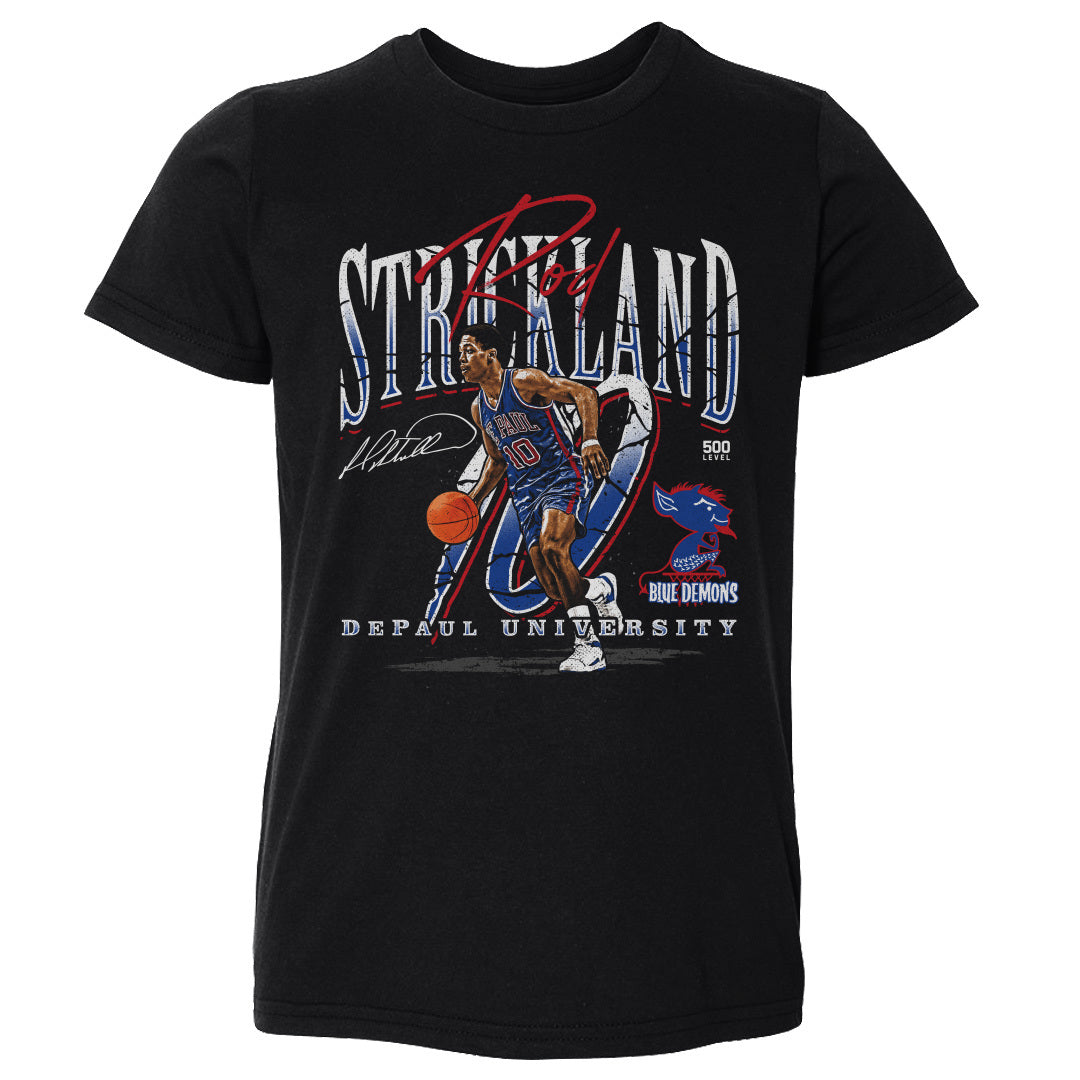 Rod Strickland DePaul Blue Demons Throwback