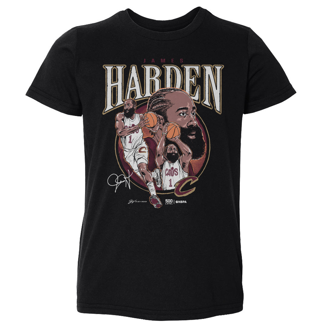 James Harden Cleveland Cavaliers Trio
