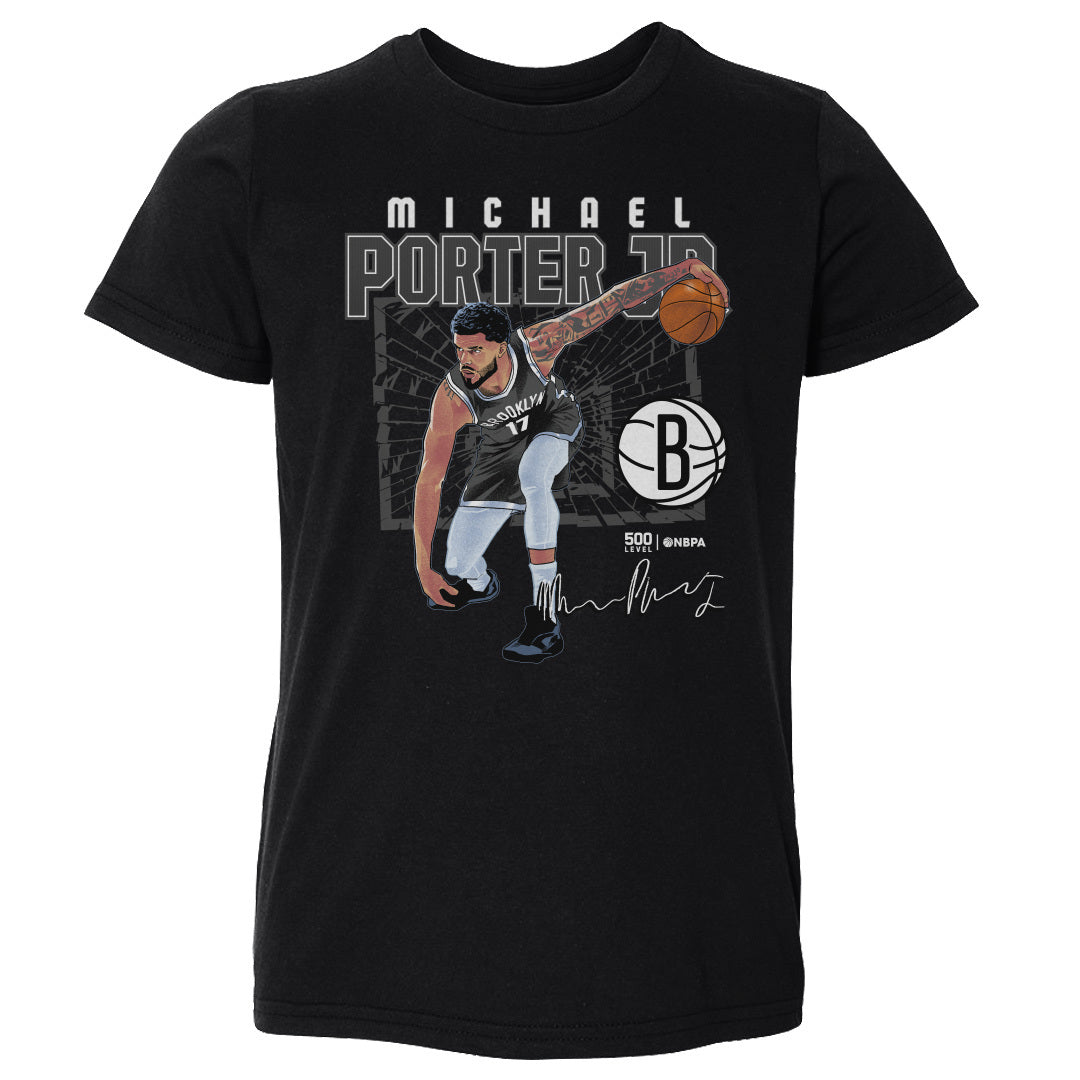 Michael Porter Jr. Brooklyn Nets Shattered