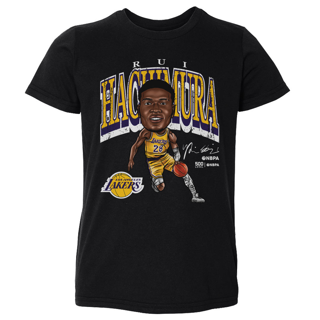 Rui Hachimura Los Angeles Lakers Cartoon 1